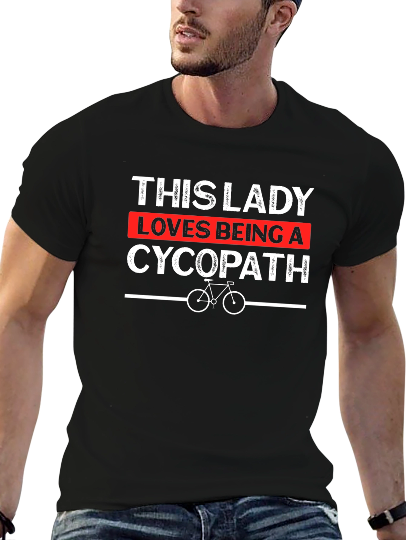 This Lady Loves Being A Cycopath T-Shirt