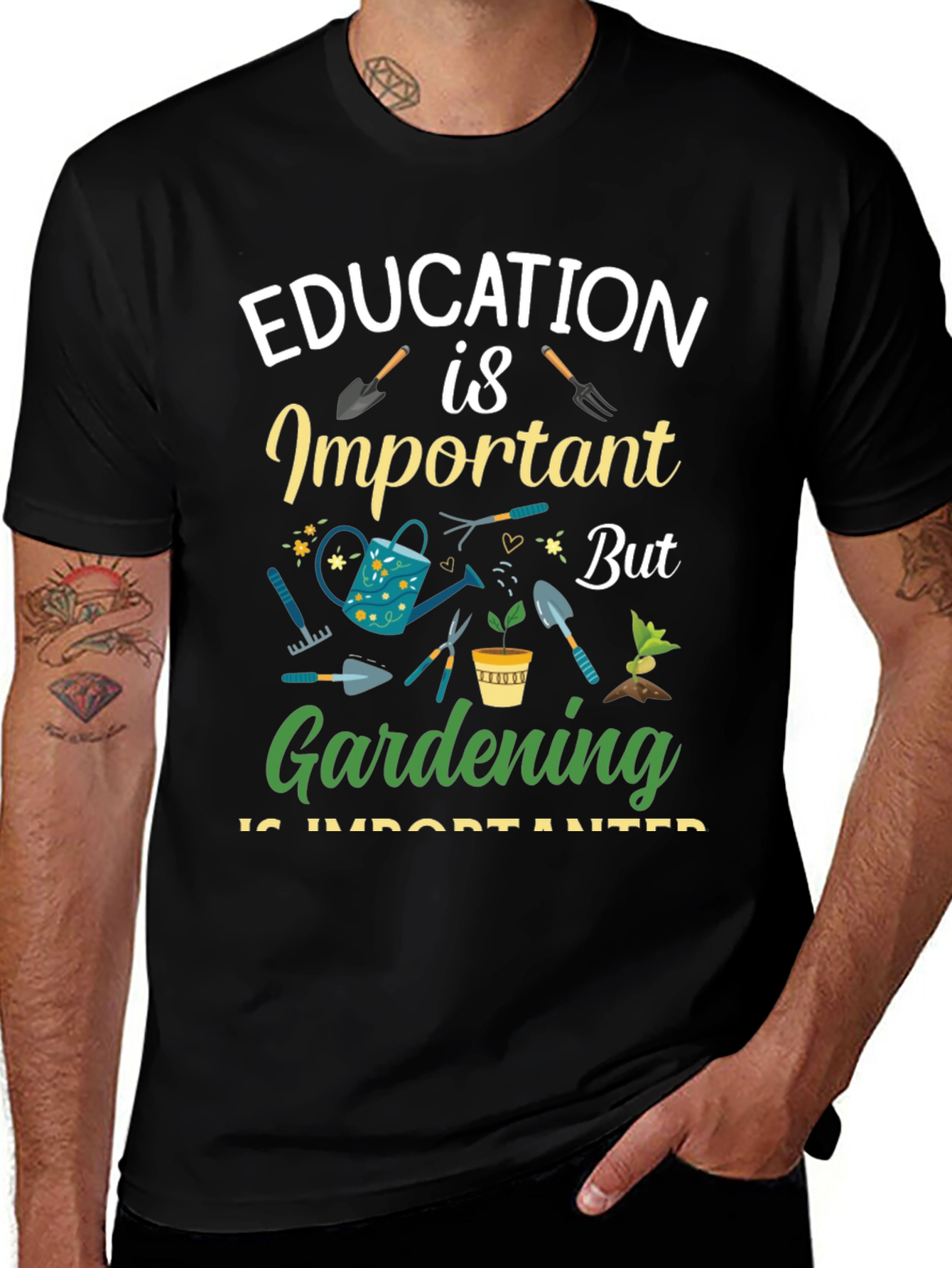 Gardening is Important T-Shirt