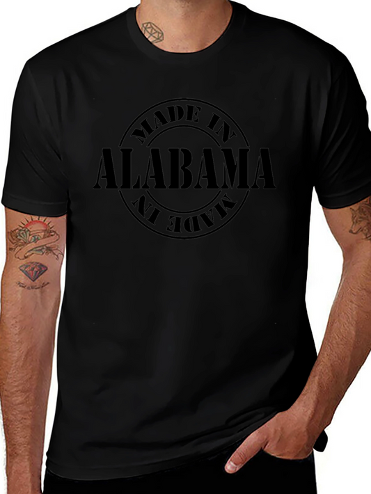 Made in Alabama Graphic Tee - Soft Cotton Comfort
