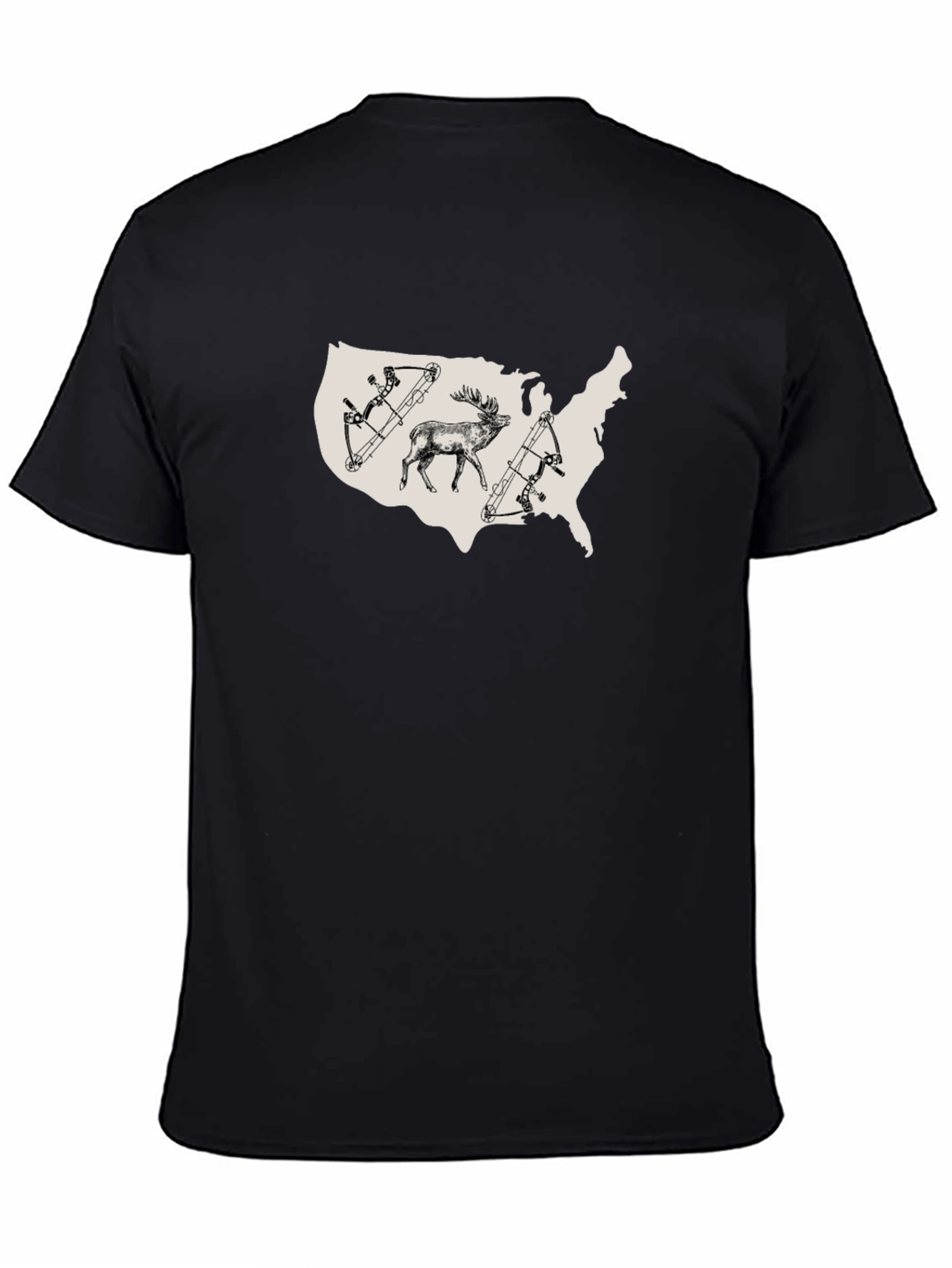 USA Hunting Graphic T-Shirt