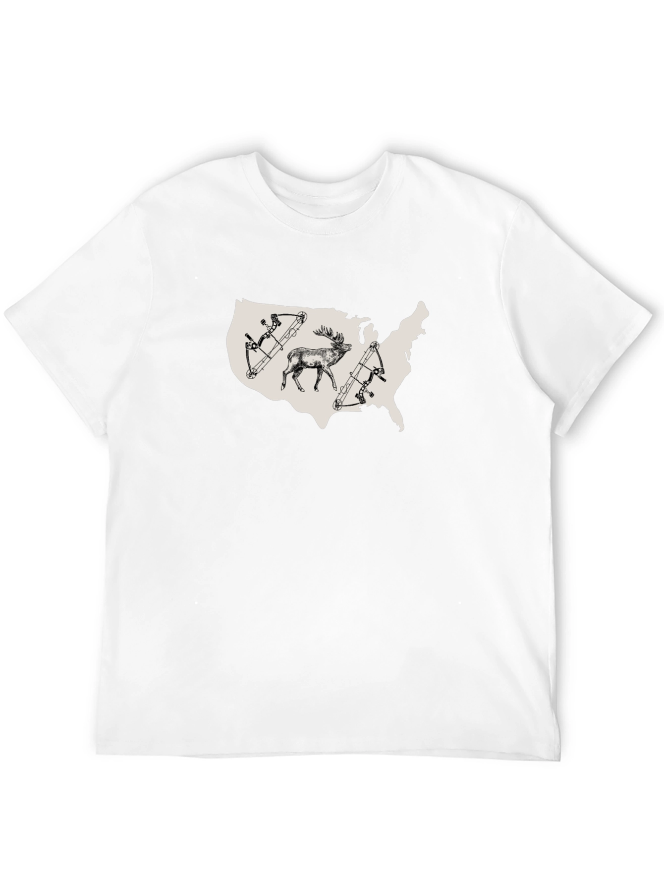 USA Hunting Graphic T-Shirt
