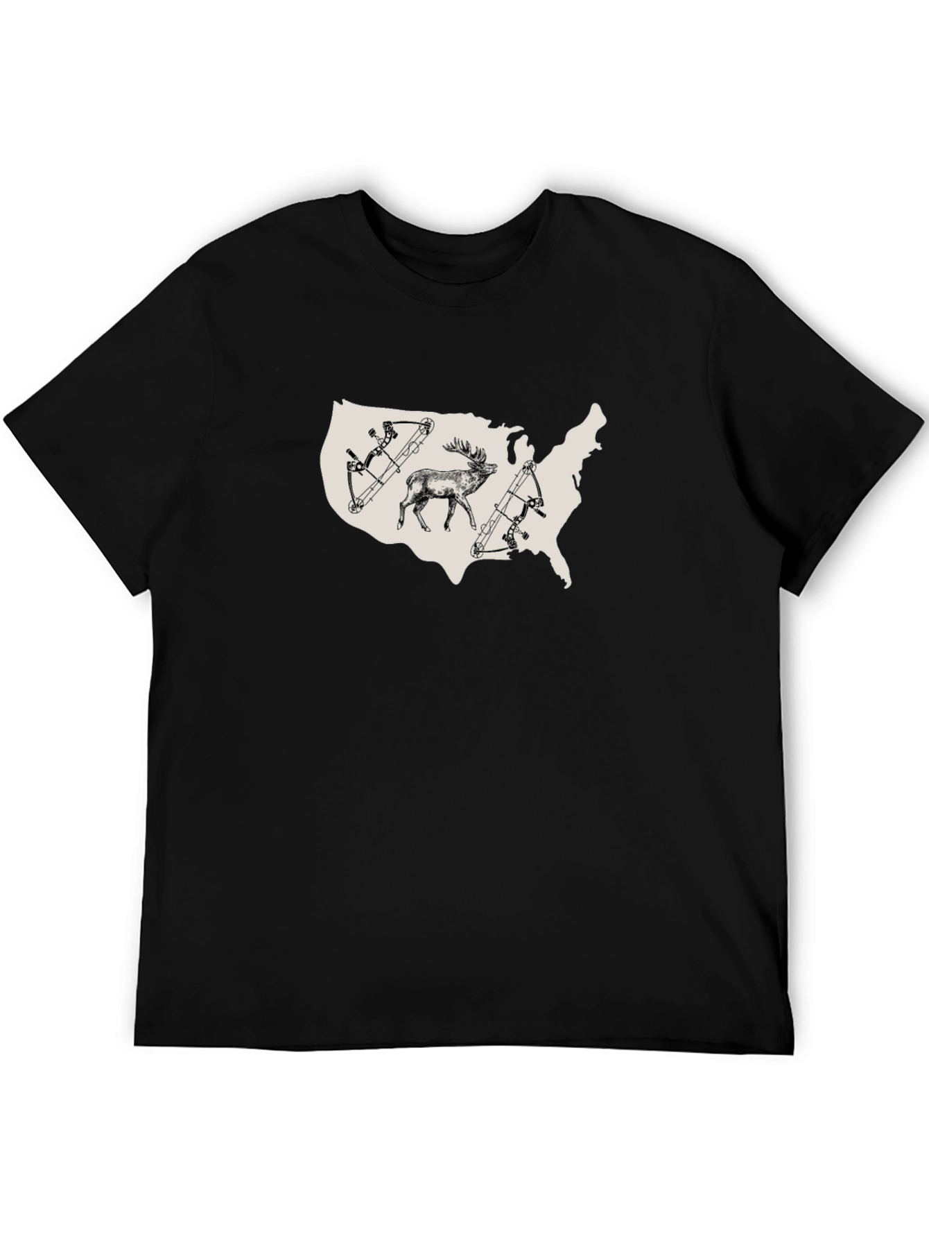 USA Hunting Graphic T-Shirt