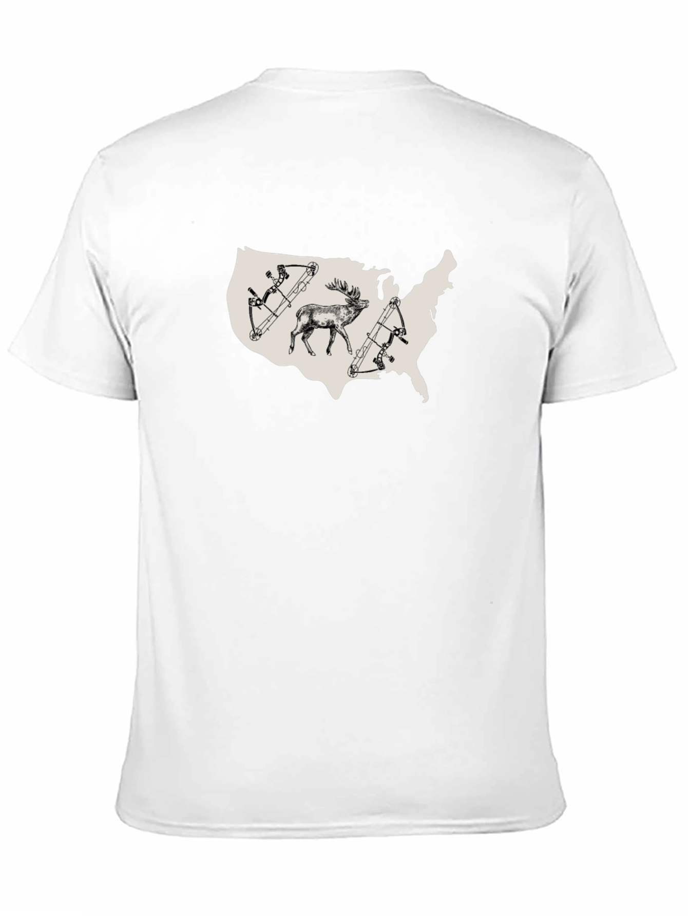 USA Hunting Graphic T-Shirt