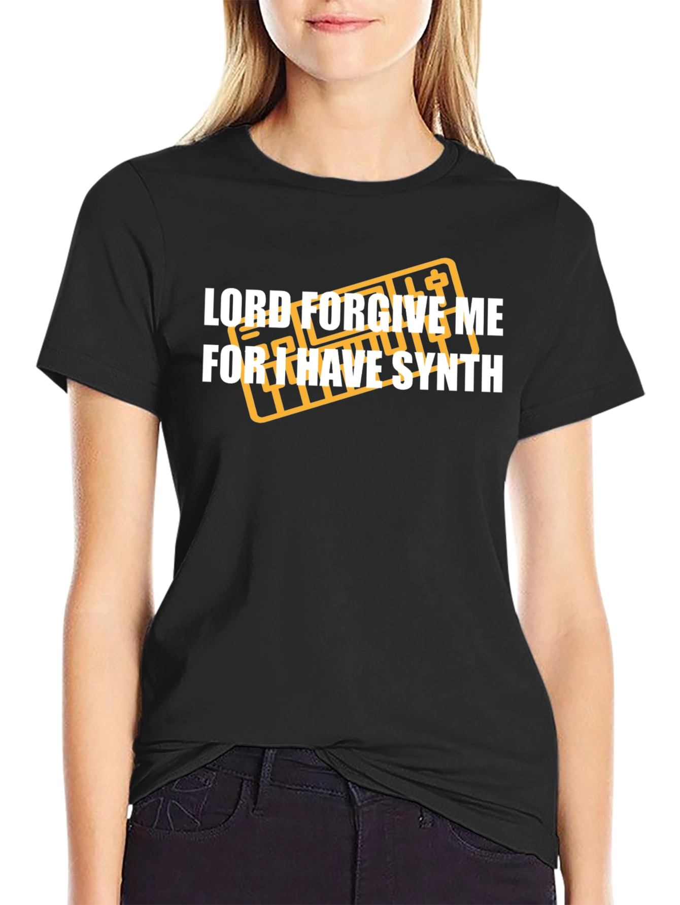 Lord Forgive Me Synth T-Shirt