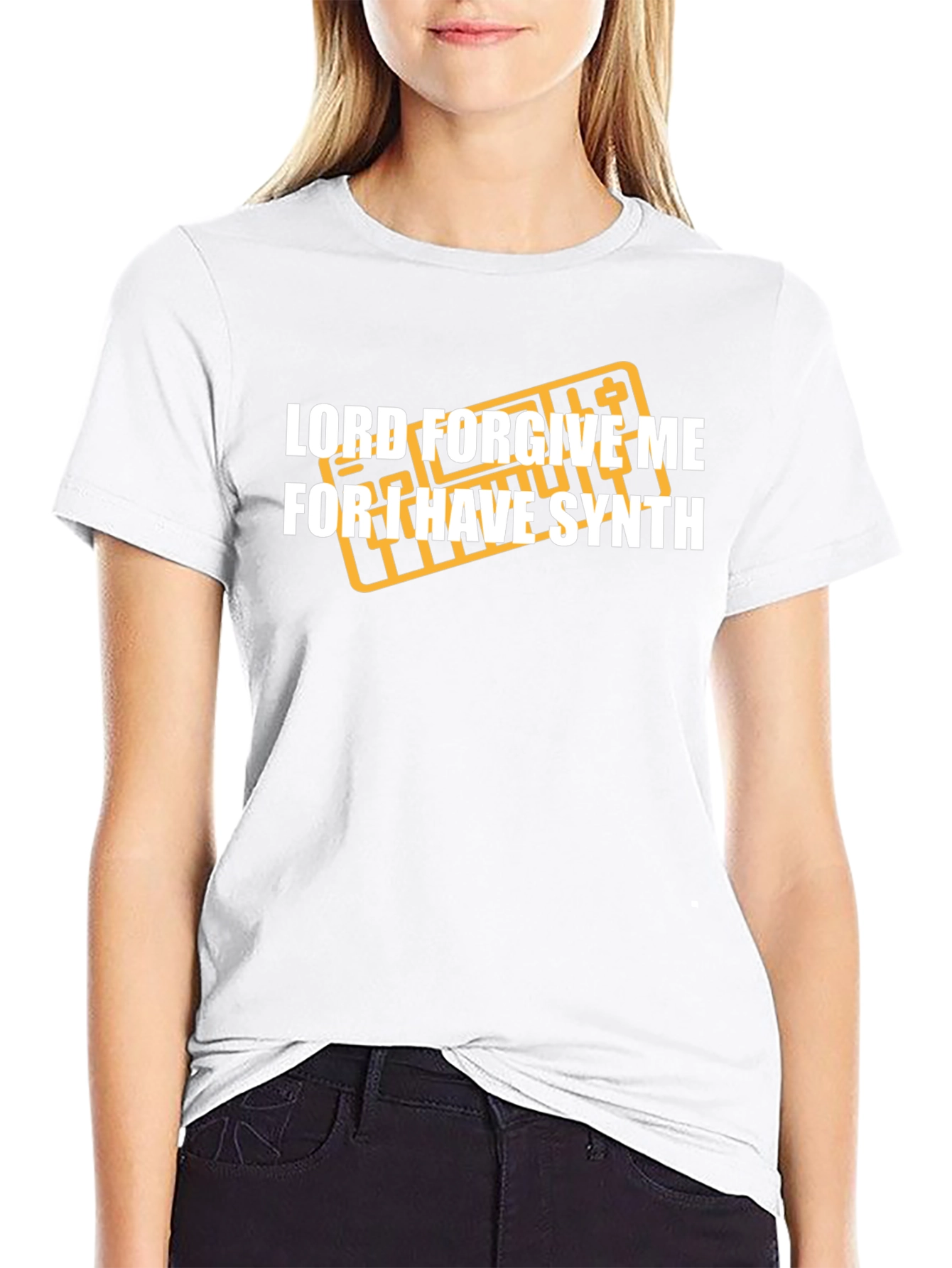 Lord Forgive Me Synth T-Shirt