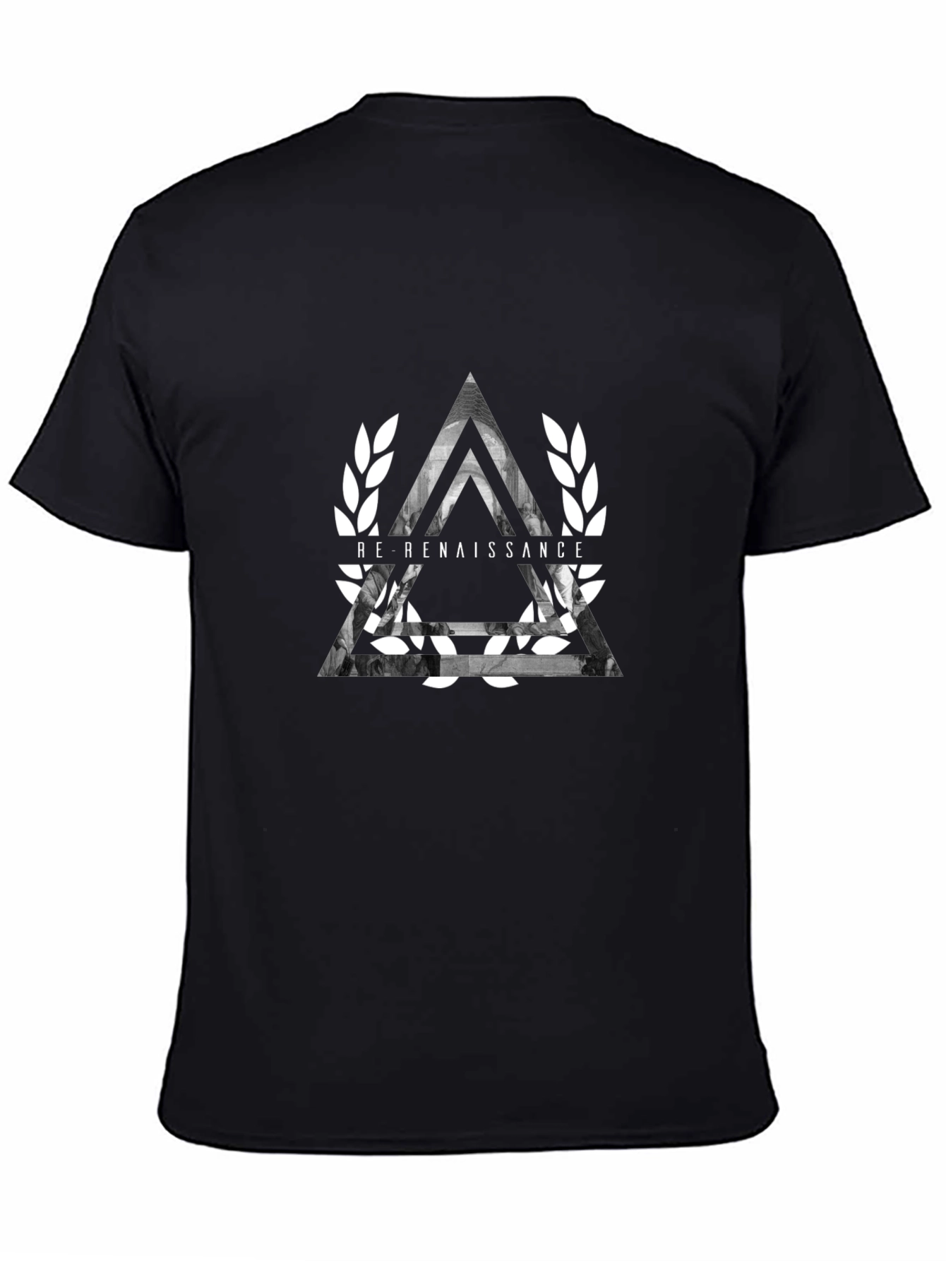 Re-Renaissance Black Graphic Tee