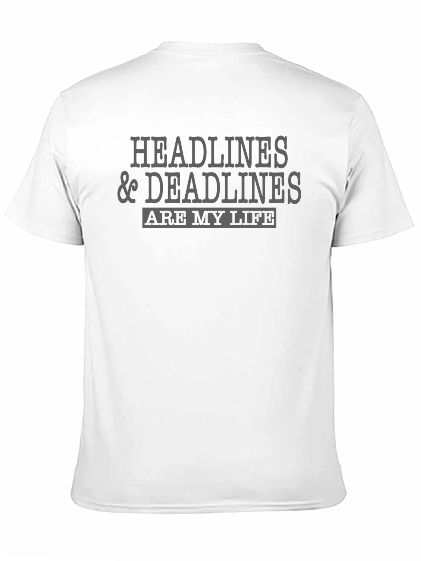 Headlines & Deadlines Graphic T-Shirt