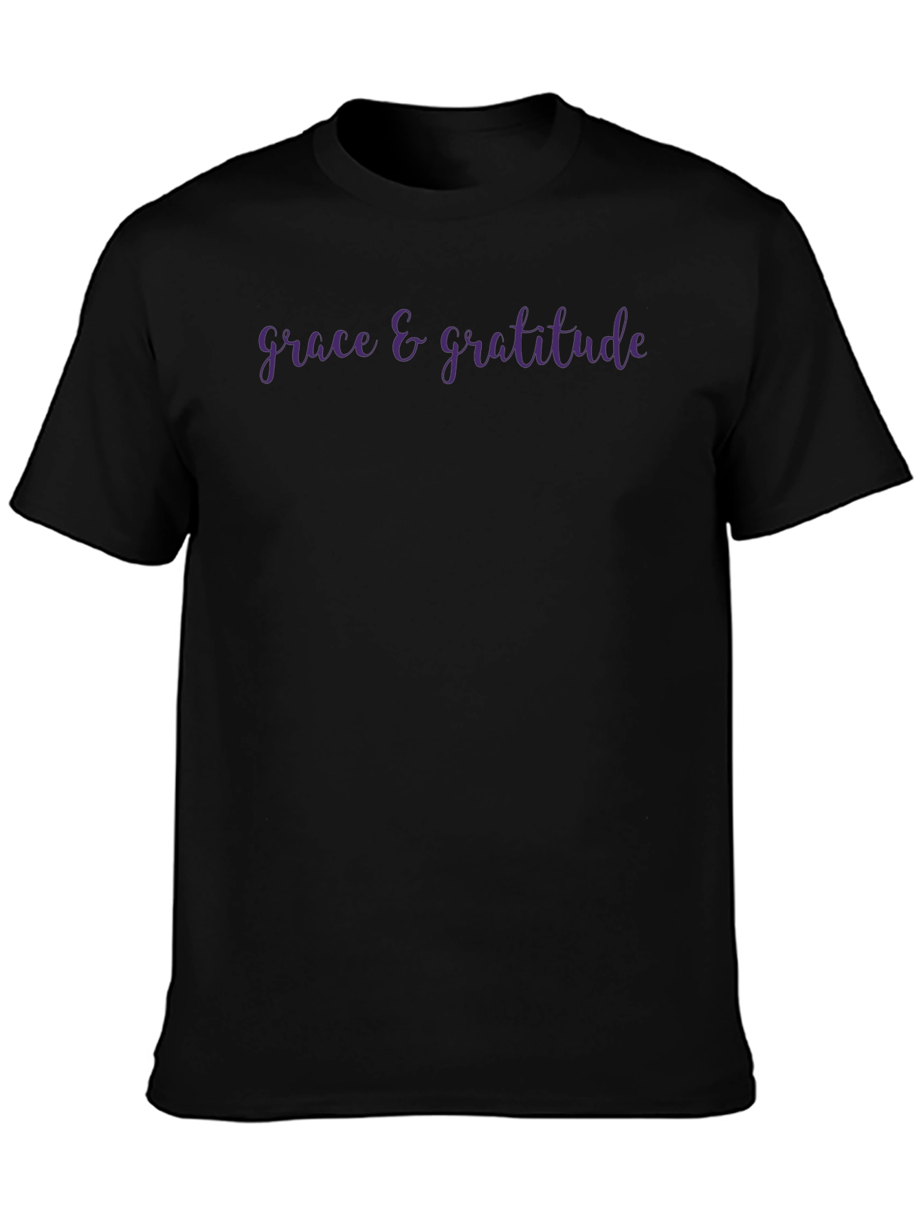Grace & Gratitude Black T-Shirt