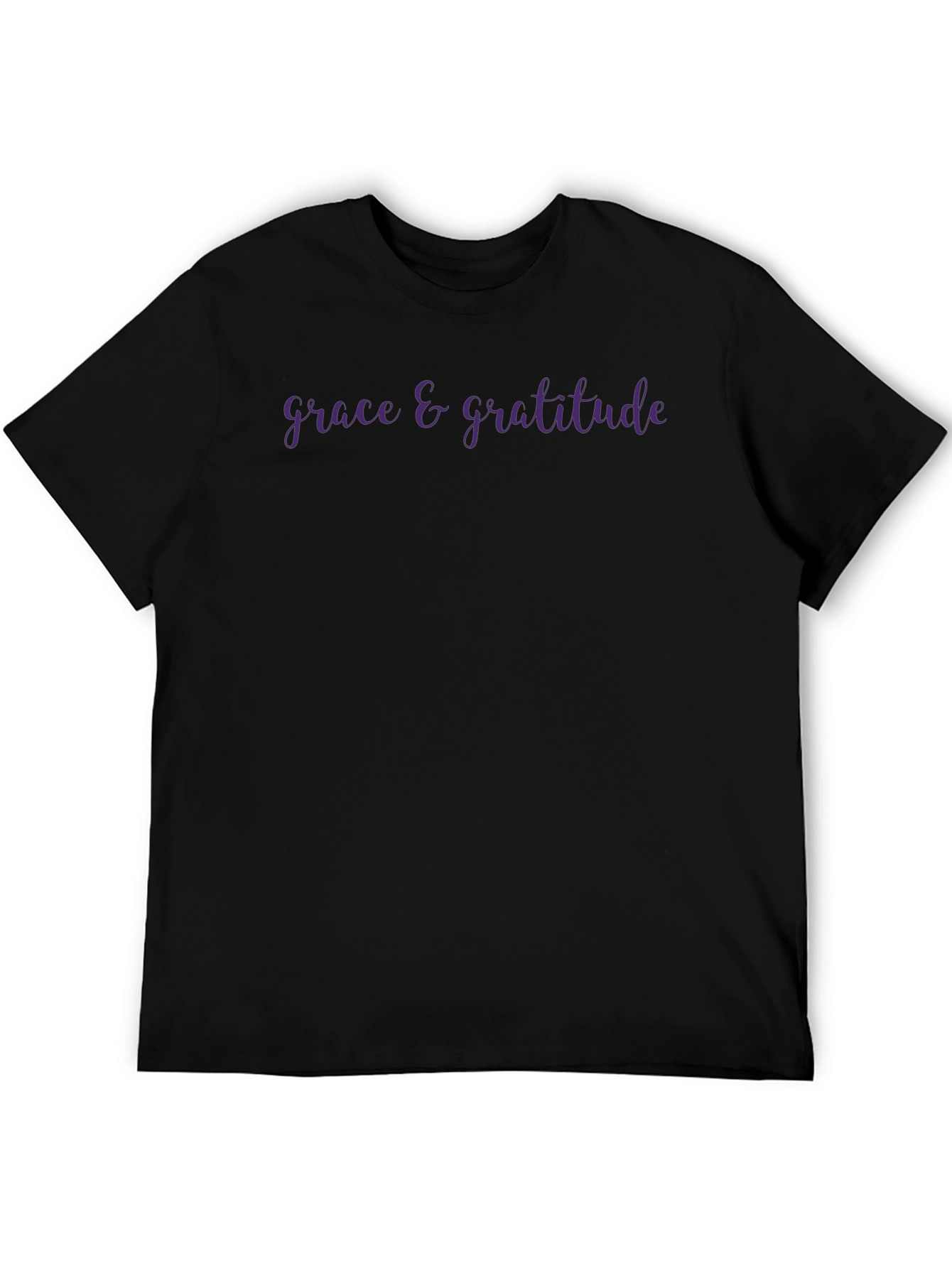 Grace & Gratitude Black T-Shirt