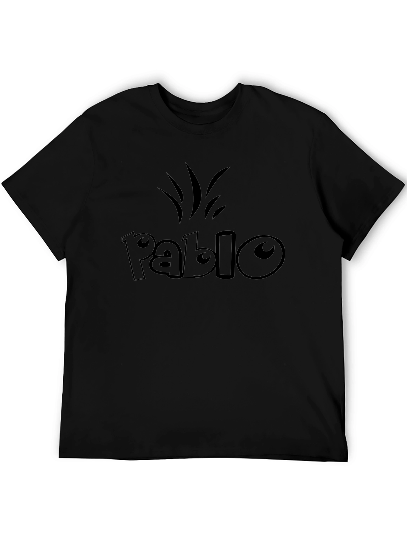 Pablo Black Graphic T-Shirt - Trendy Casual Wear