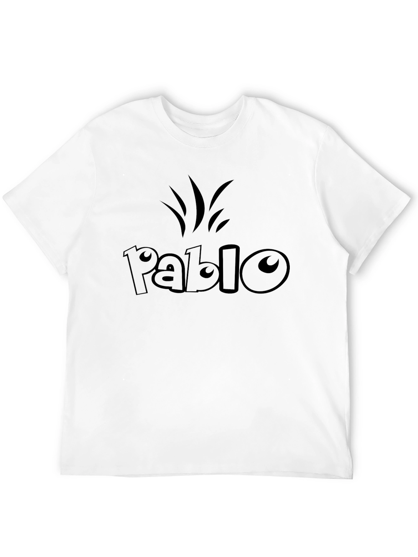 Pablo Black Graphic T-Shirt - Trendy Casual Wear