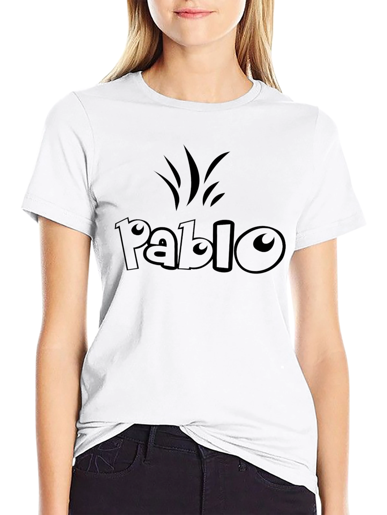 Pablo Black Graphic T-Shirt - Trendy Casual Wear