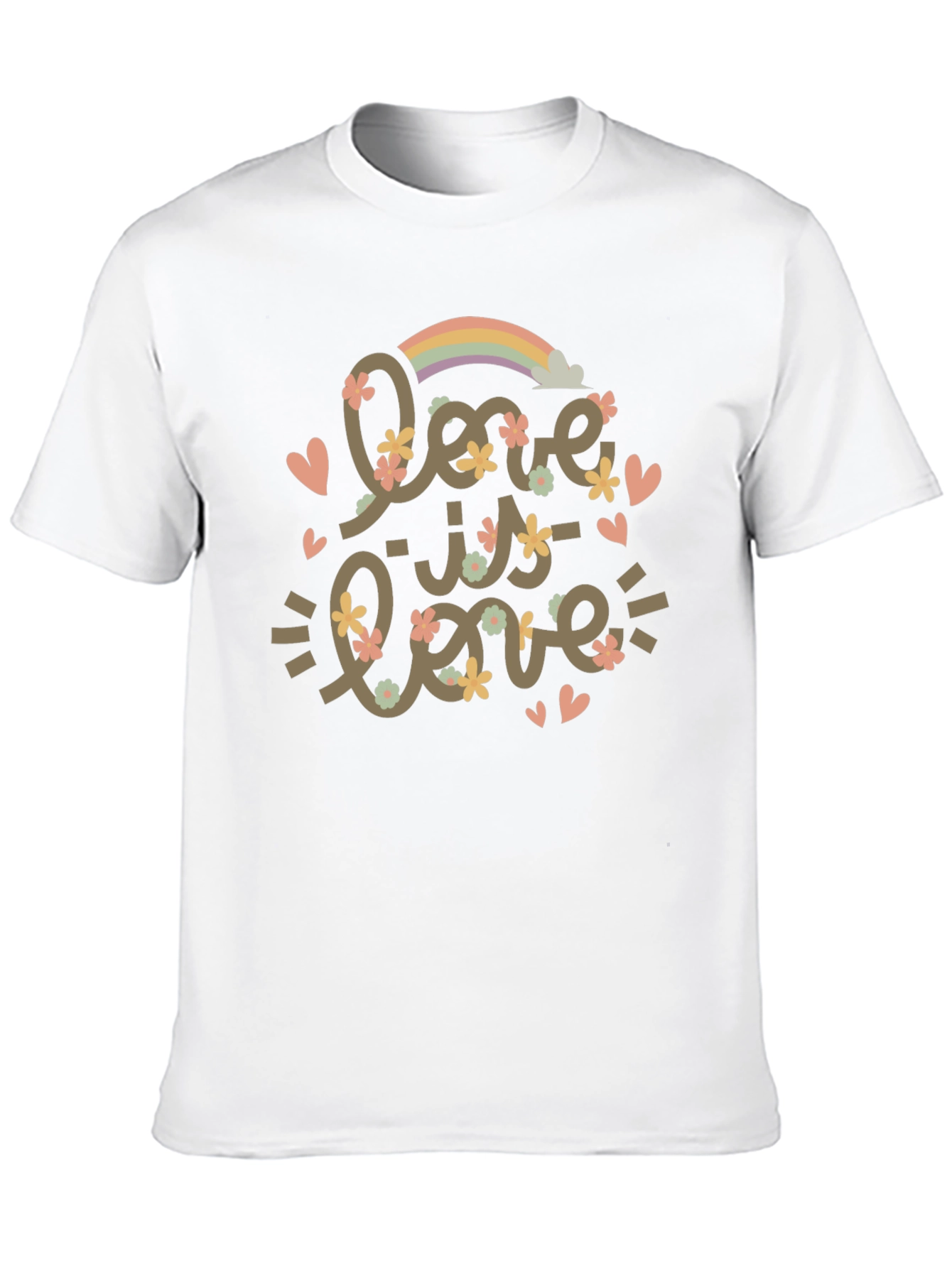 Love is Love Graphic Tee - LGBTQ Pride Shirt