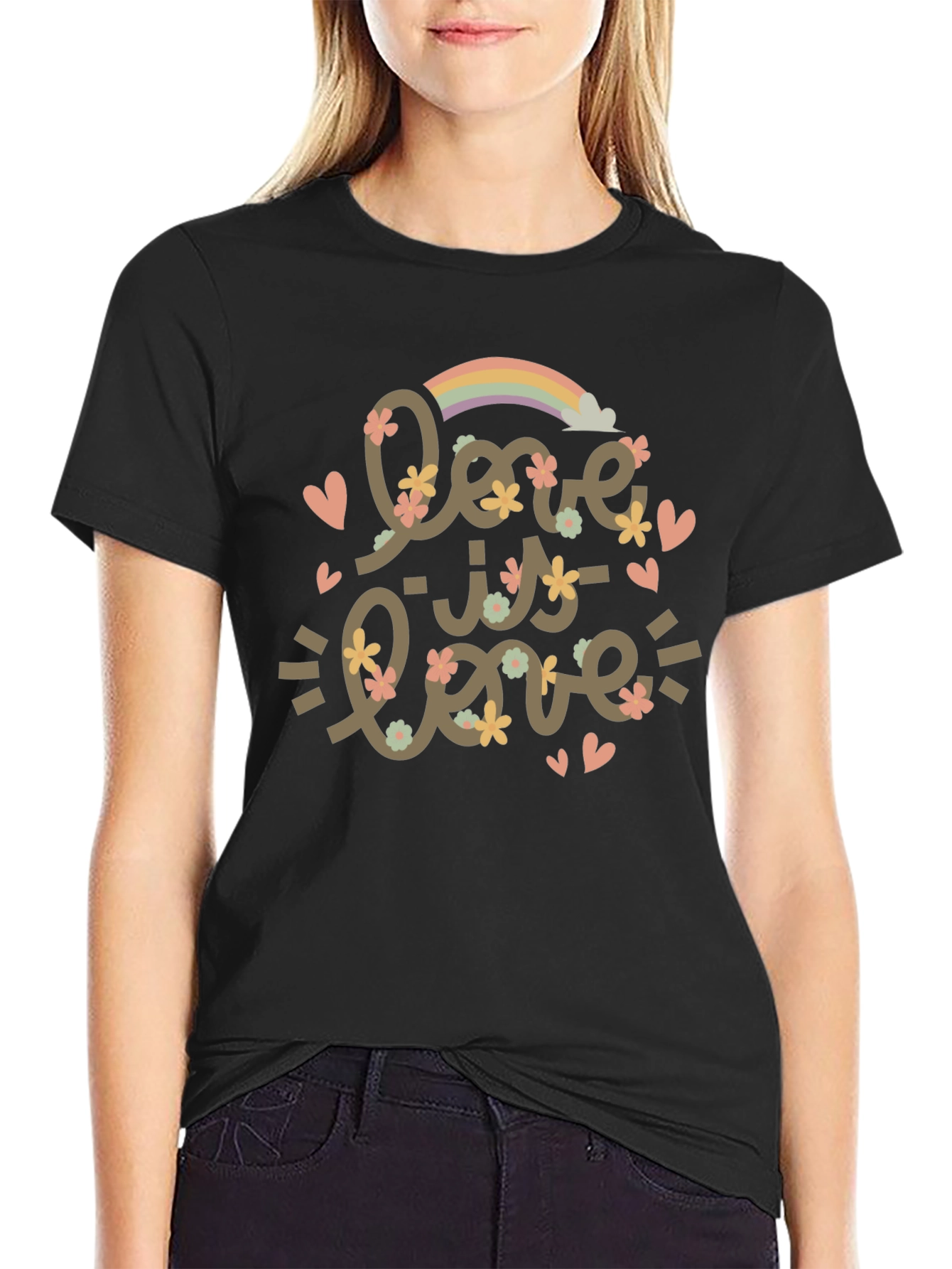 Love is Love Graphic Tee - LGBTQ Pride Shirt