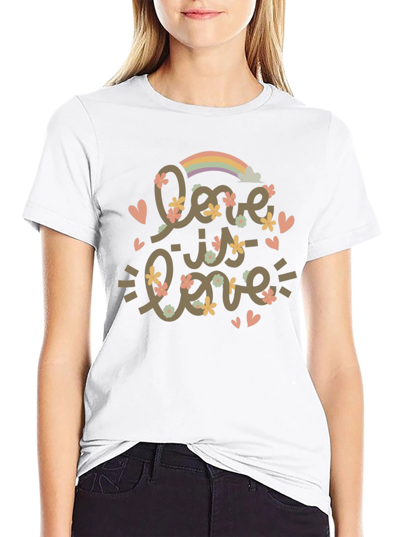 Love is Love Graphic Tee - LGBTQ Pride Shirt