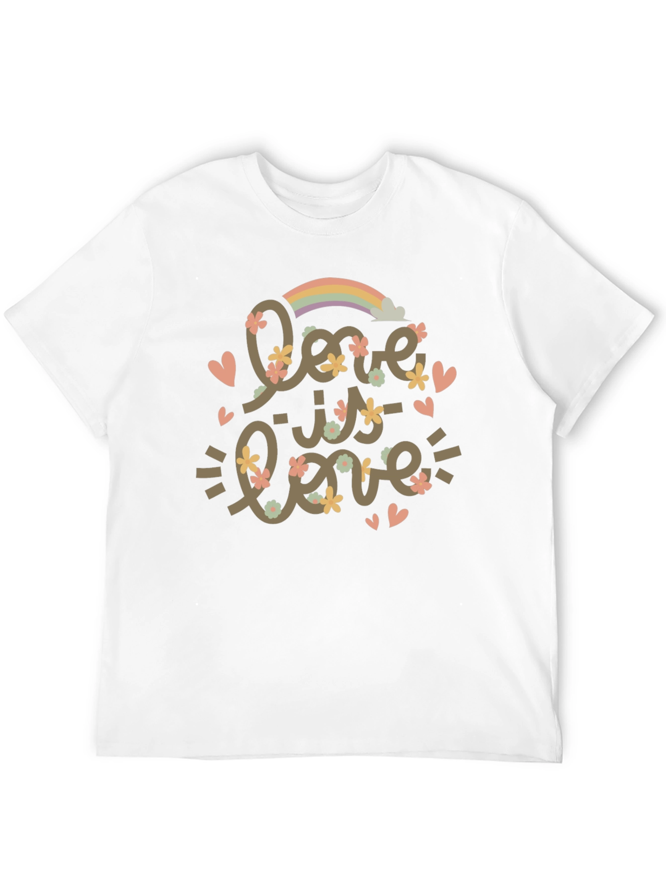 Love is Love Graphic Tee - LGBTQ Pride Shirt