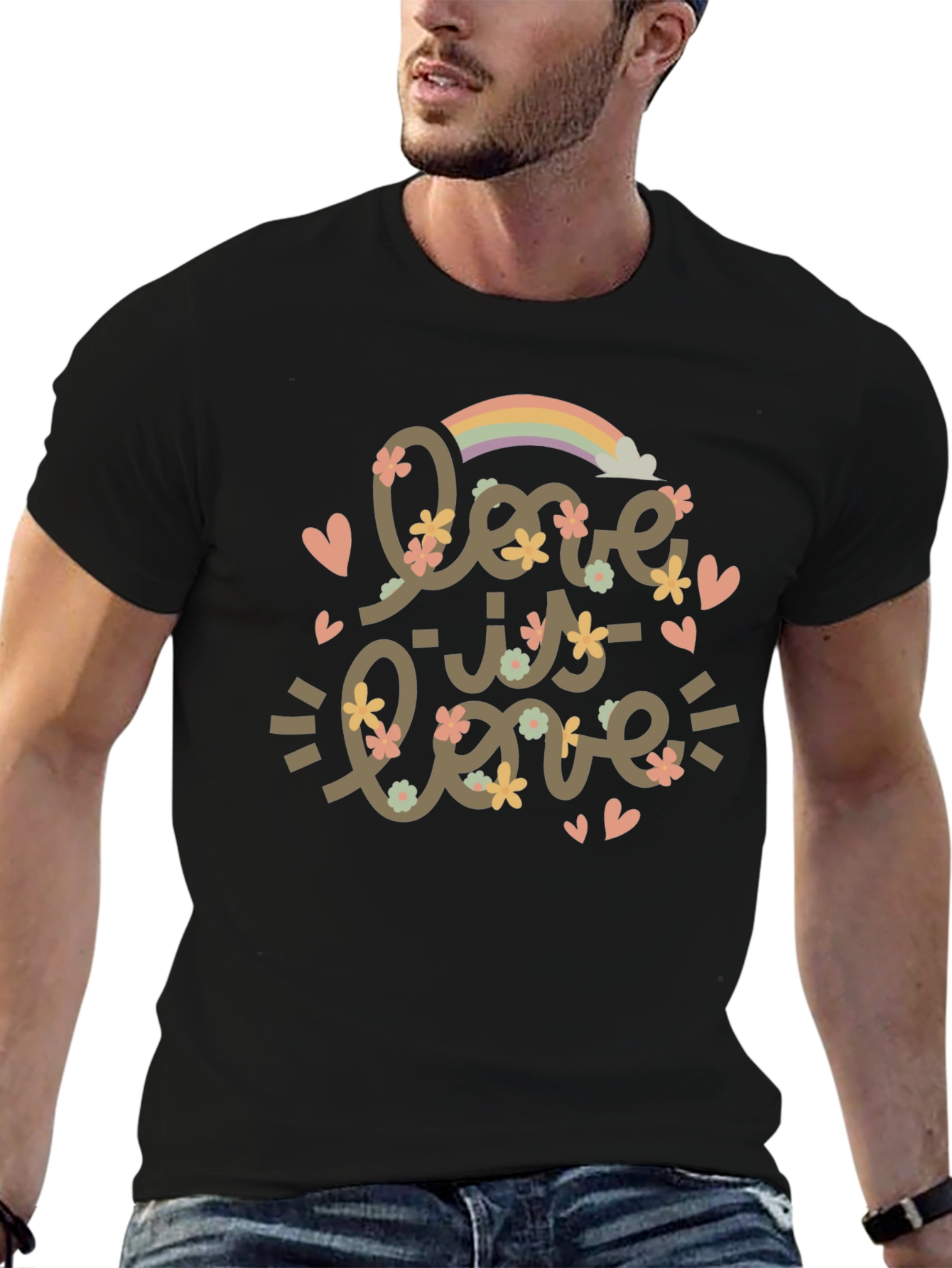 Love is Love Graphic Tee - LGBTQ Pride Shirt