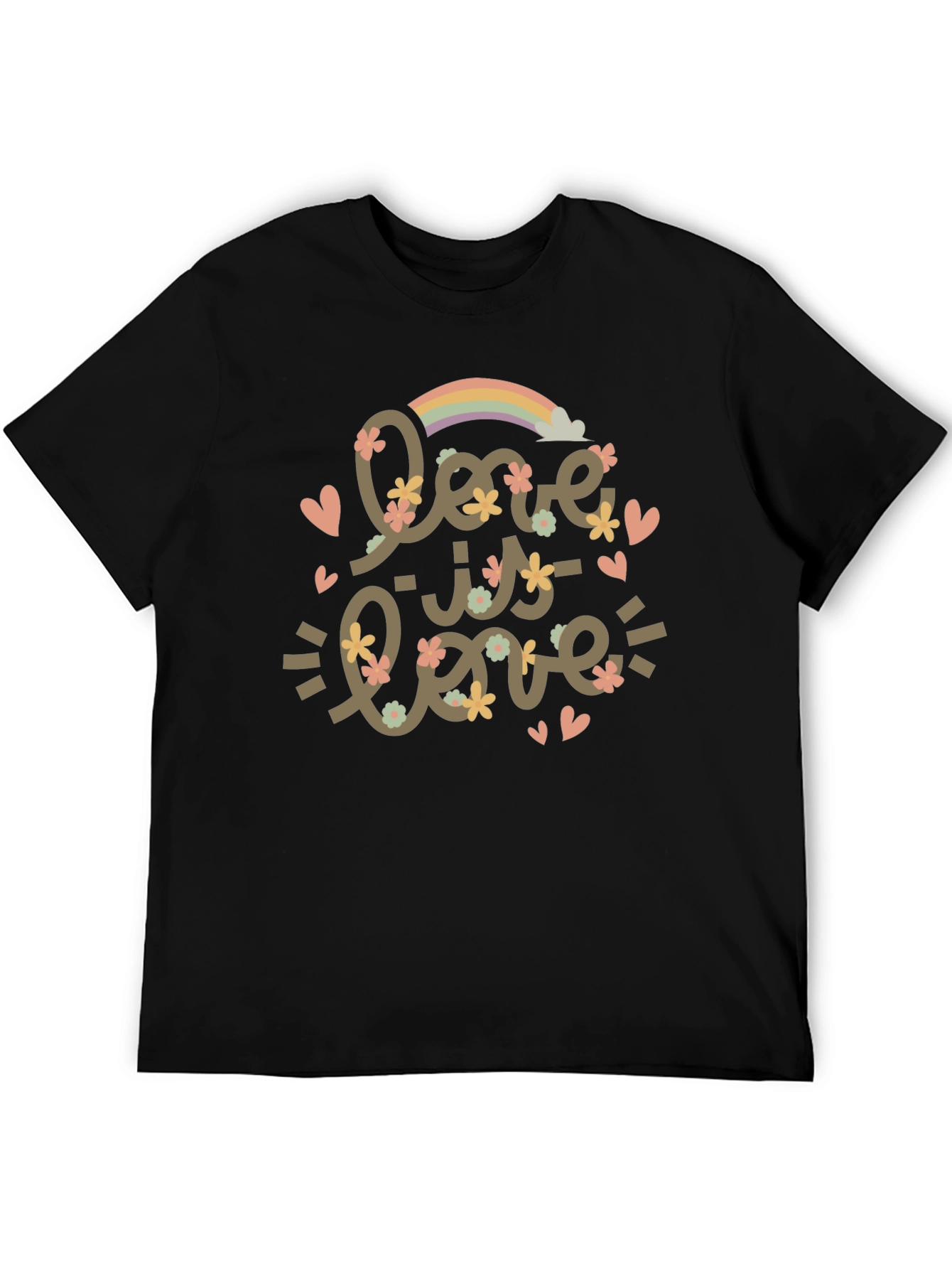 Love is Love Graphic Tee - LGBTQ Pride Shirt