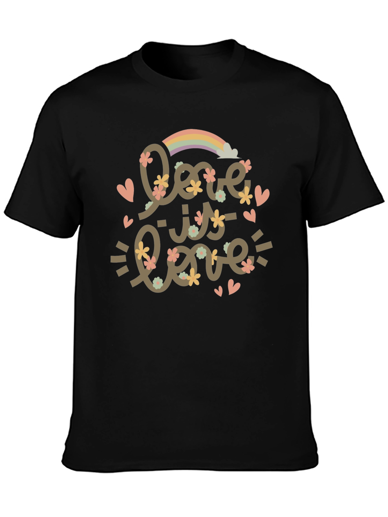 Love is Love Graphic Tee - LGBTQ Pride Shirt