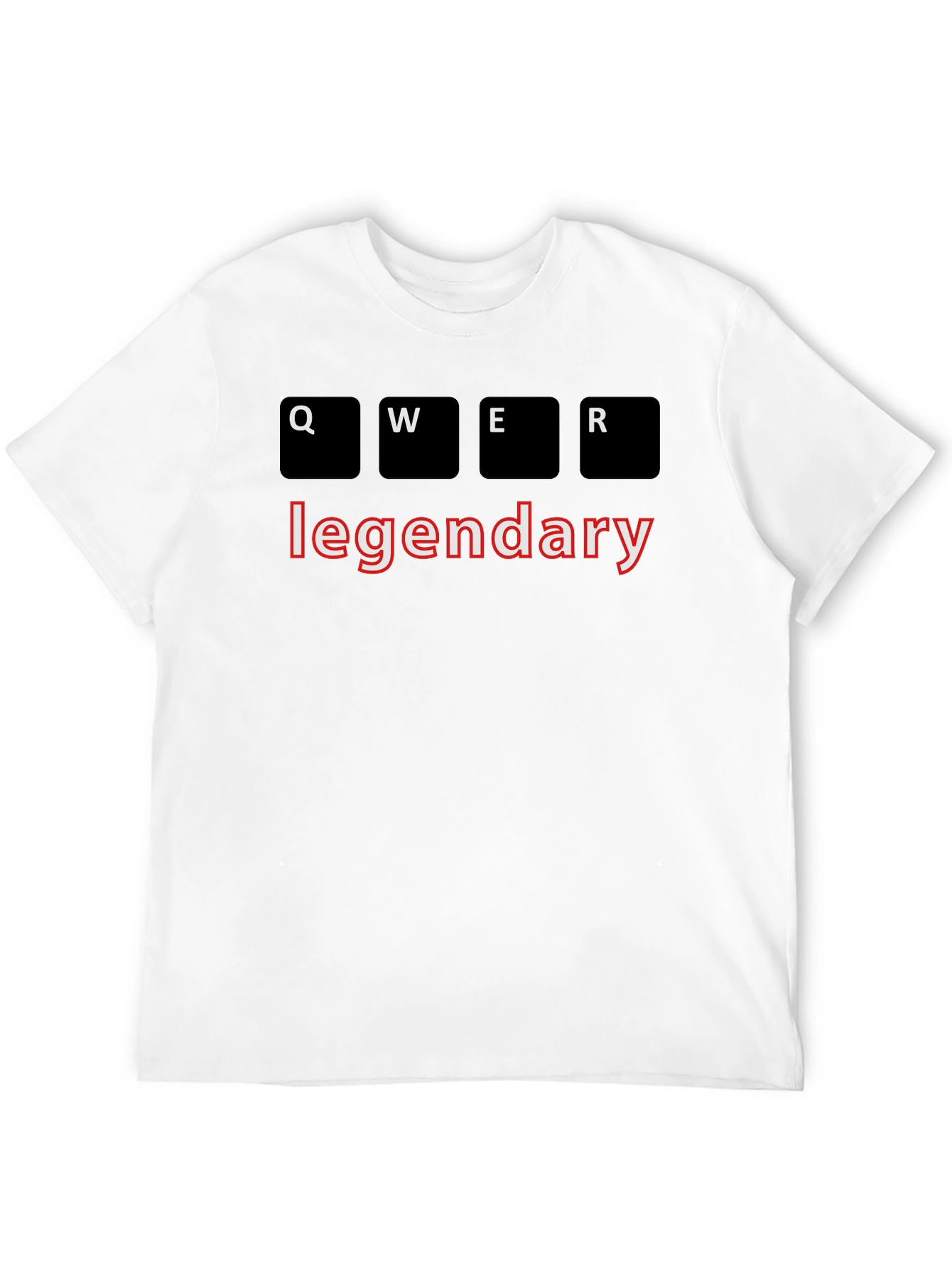 Legendary Gamer QWER T-Shirt - Black