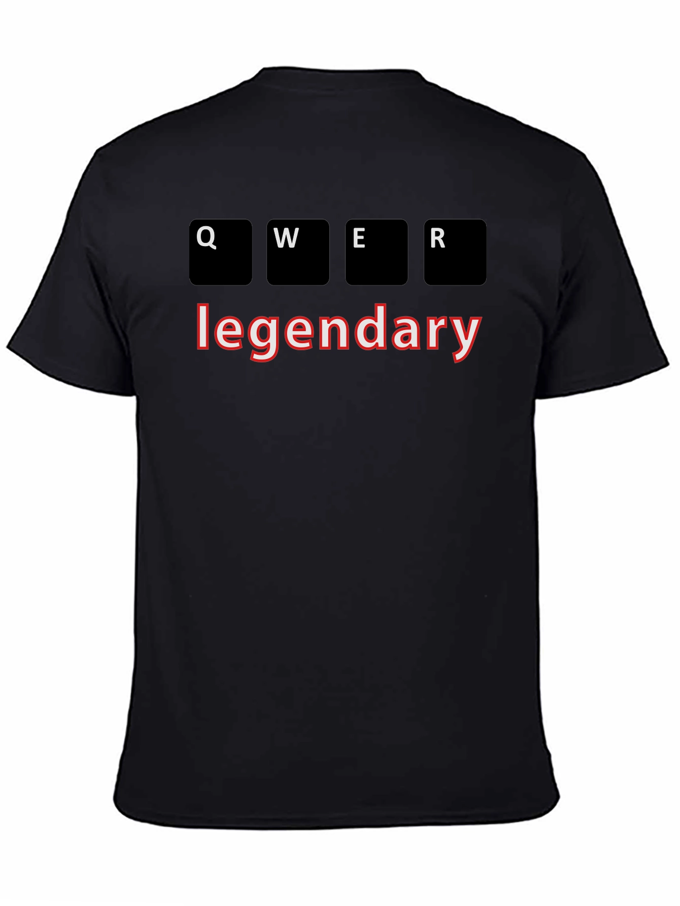 Legendary Gamer QWER T-Shirt - Black