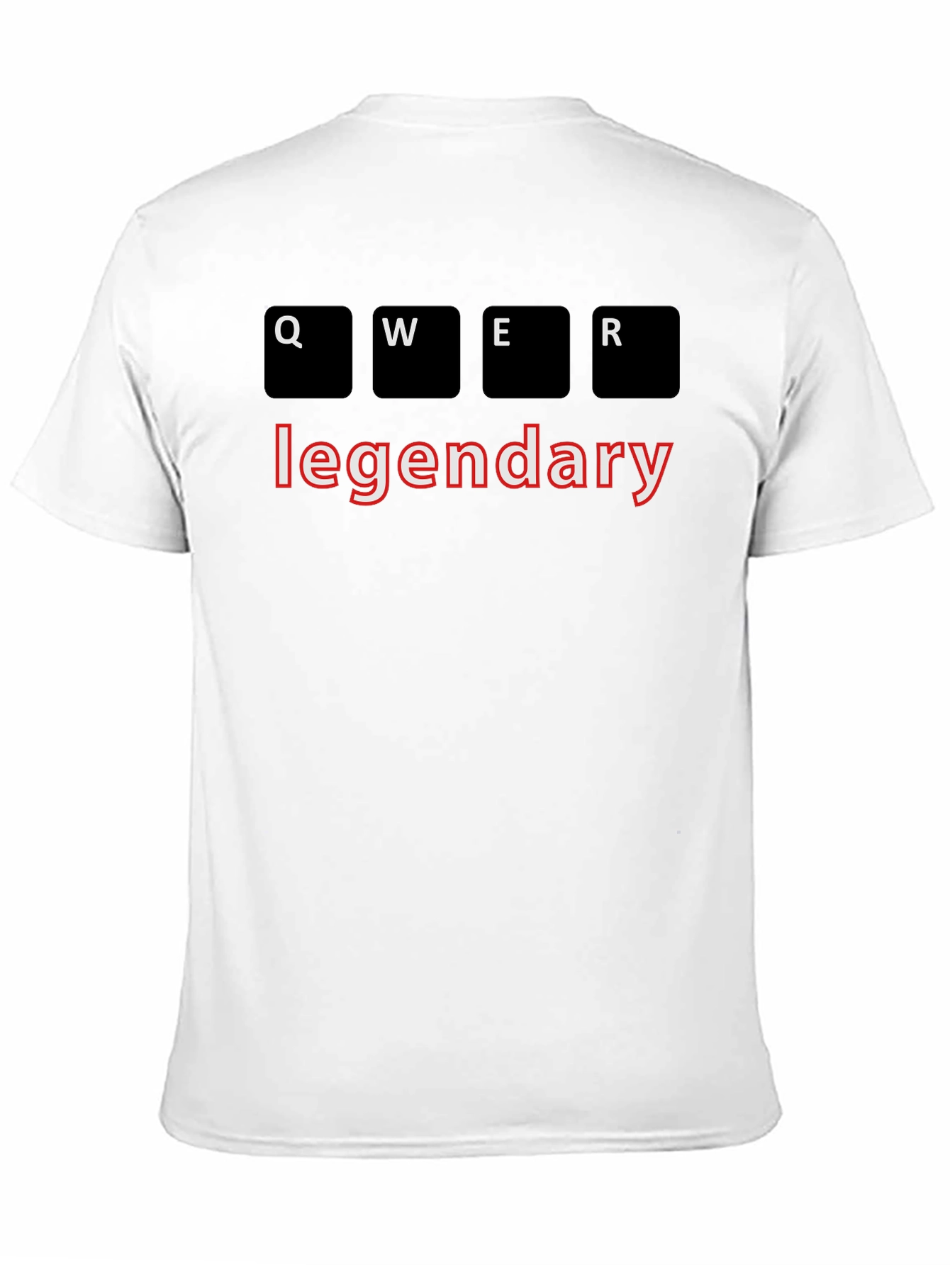 Legendary Gamer QWER T-Shirt - Black