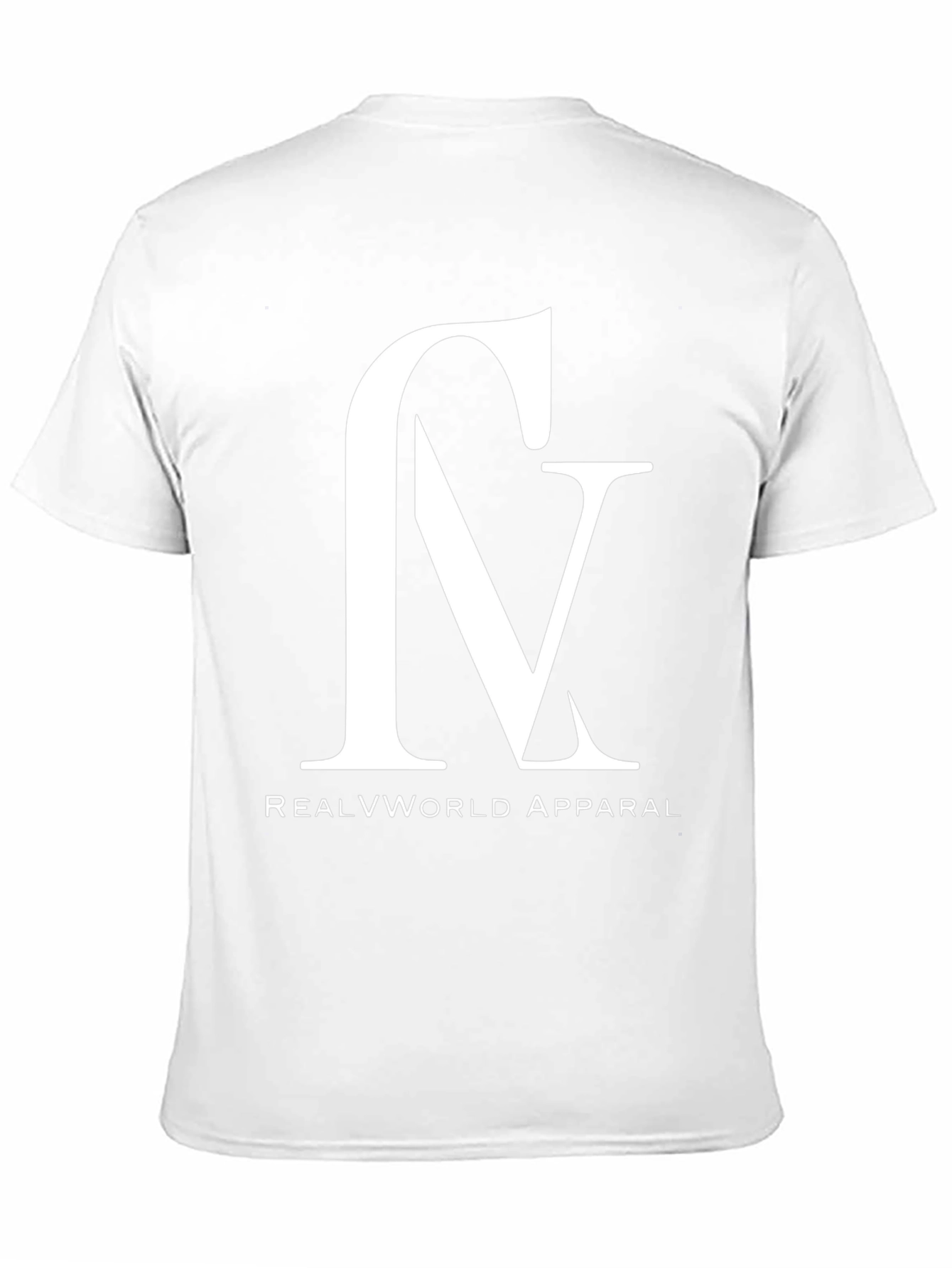 Real V World Apparel Black Graphic Tee