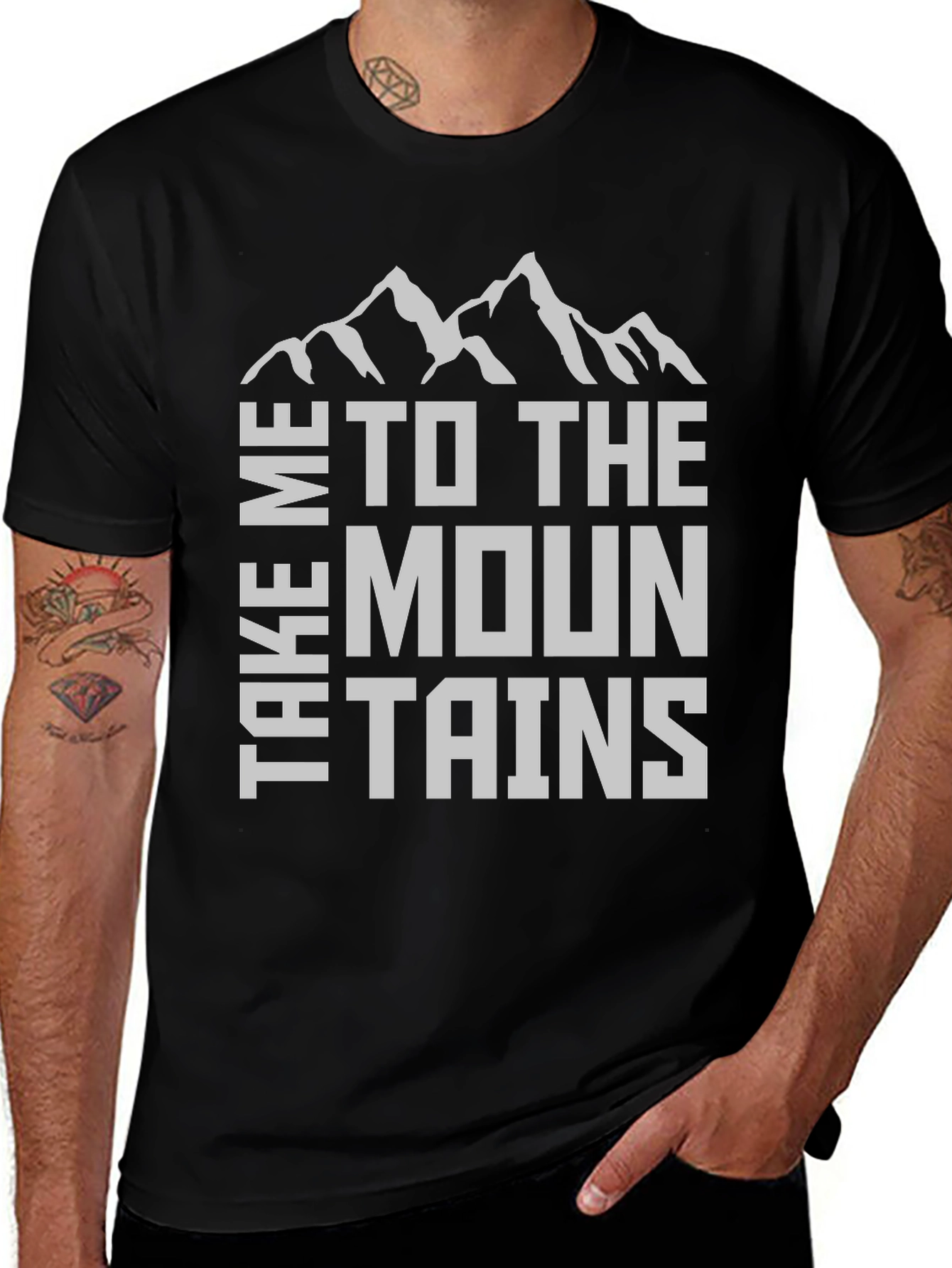 Take Me To The Mountains Graphic T-Shirt