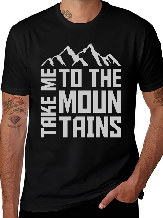 Take Me To The Mountains Graphic T-Shirt