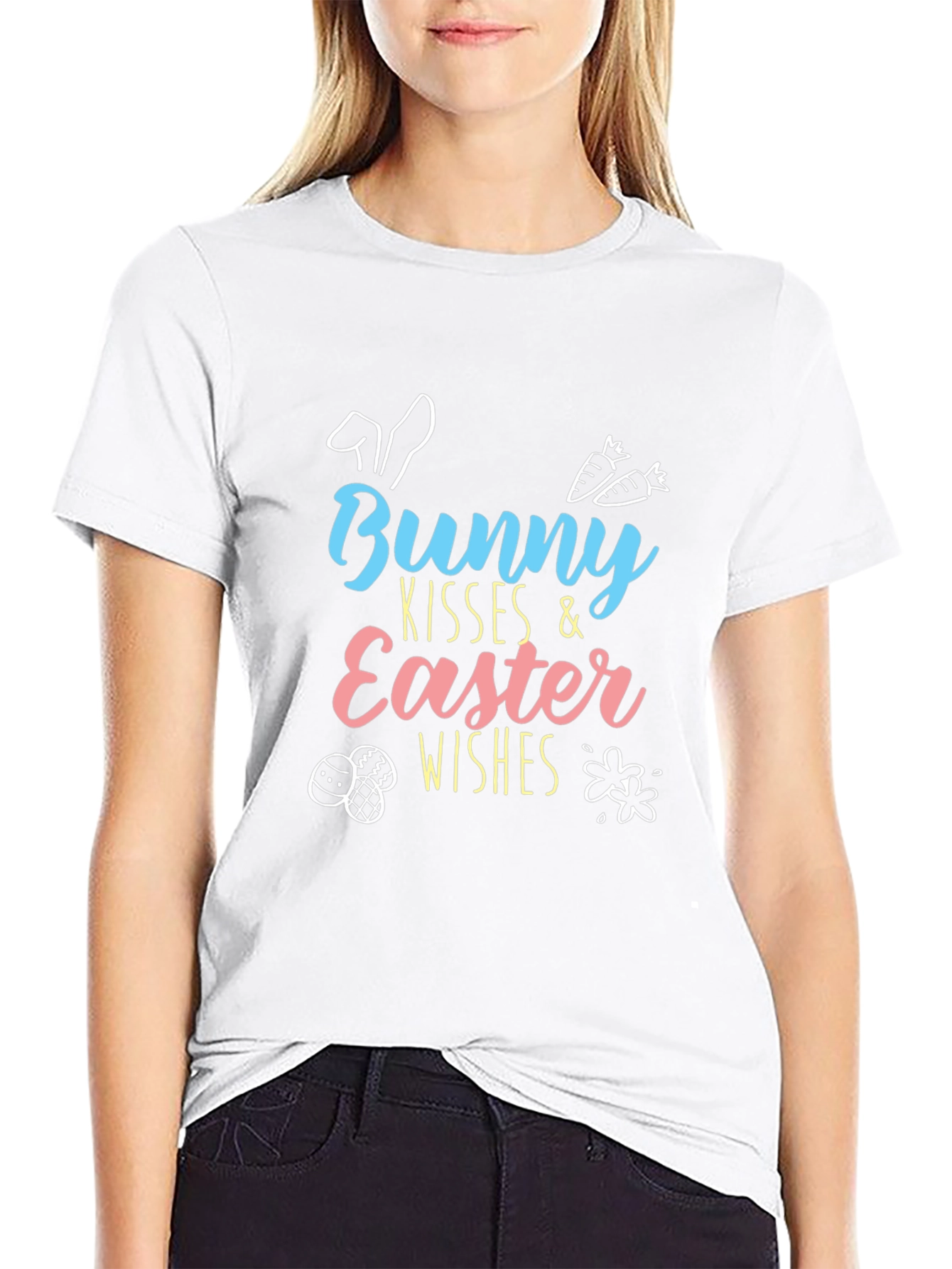 Bunny Kisses & Easter Wishes T-Shirt