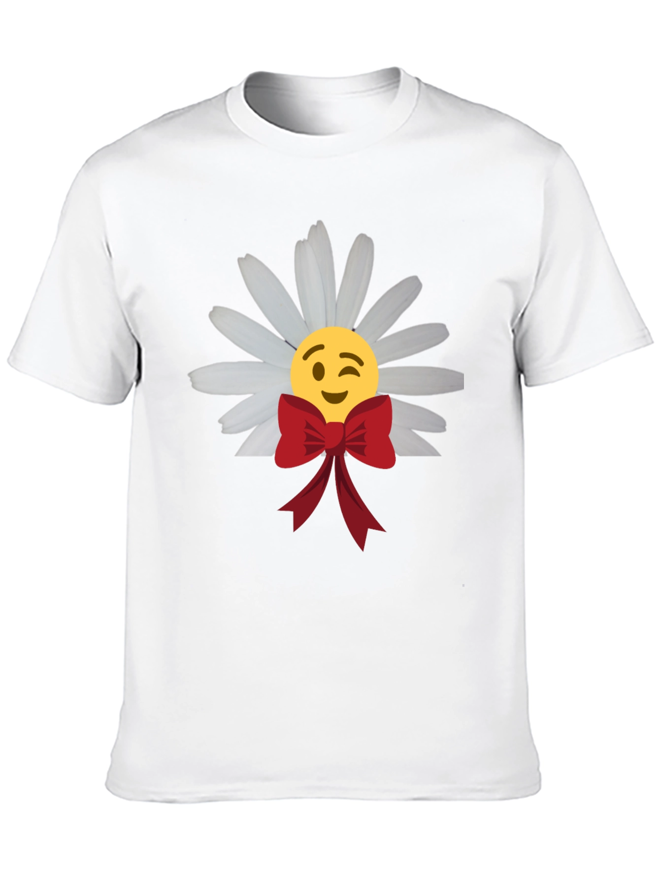 Emoji Daisy Bow T-Shirt