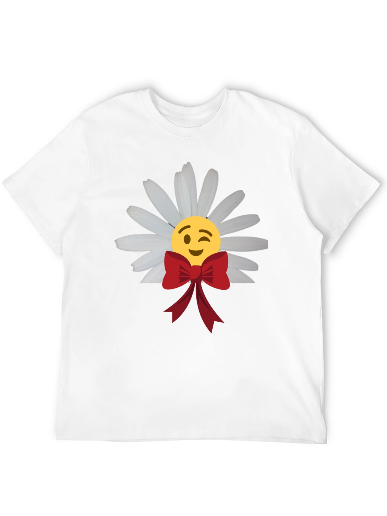 Emoji Daisy Bow T-Shirt