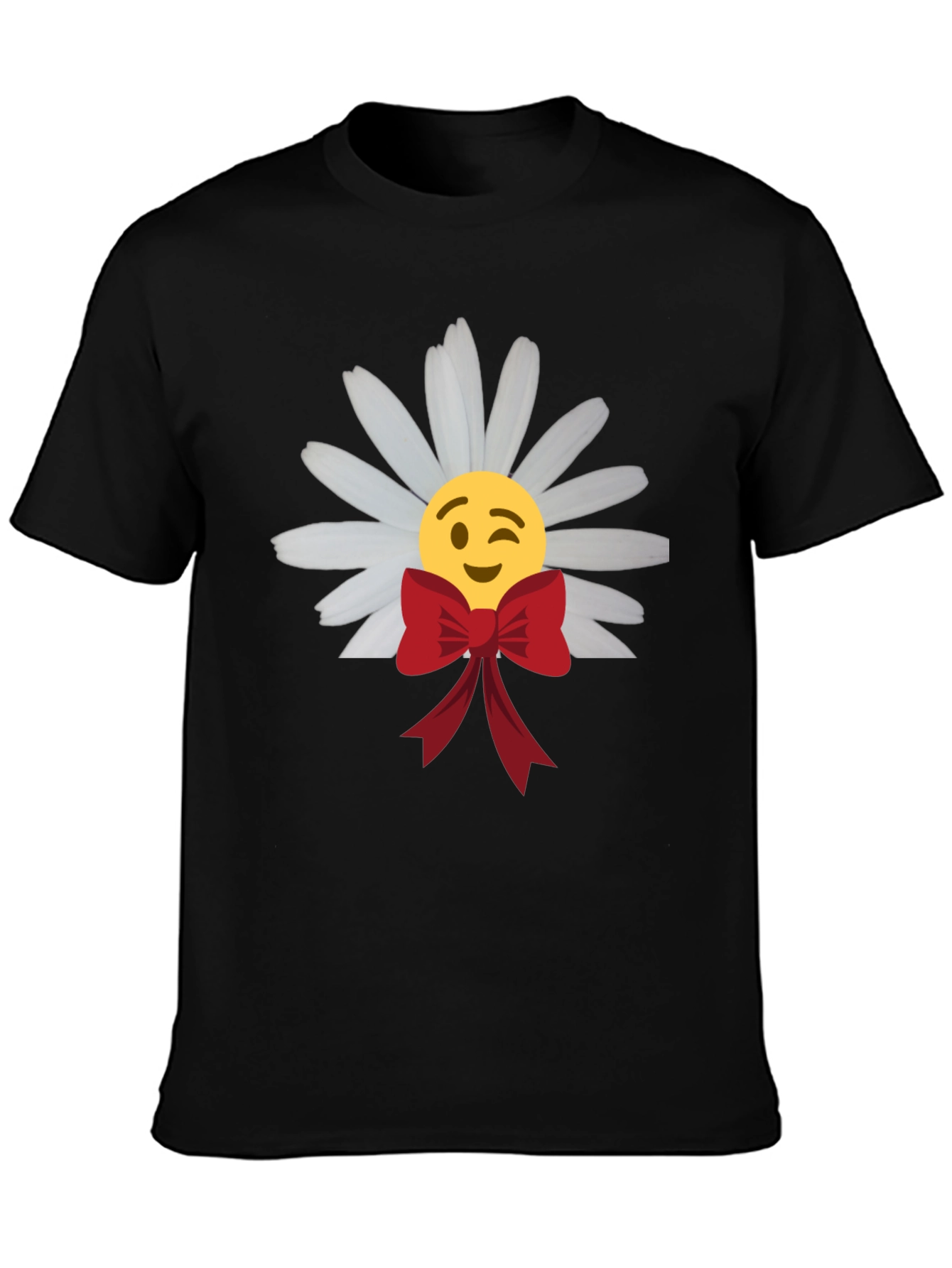 Emoji Daisy Bow T-Shirt
