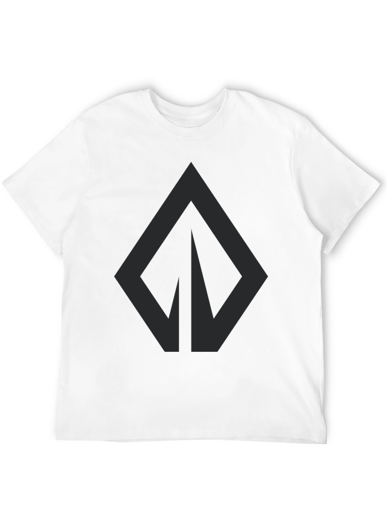 Dark Diamond Graphic Tee - Modern Style