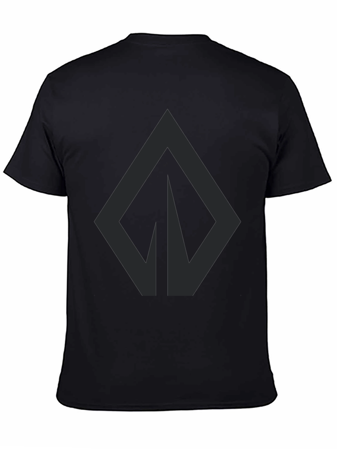 Dark Diamond Graphic Tee - Modern Style