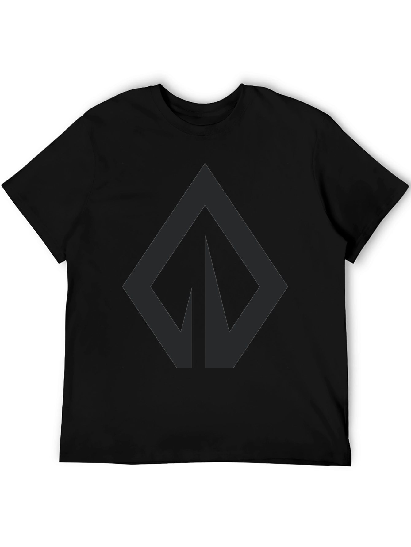 Dark Diamond Graphic Tee - Modern Style