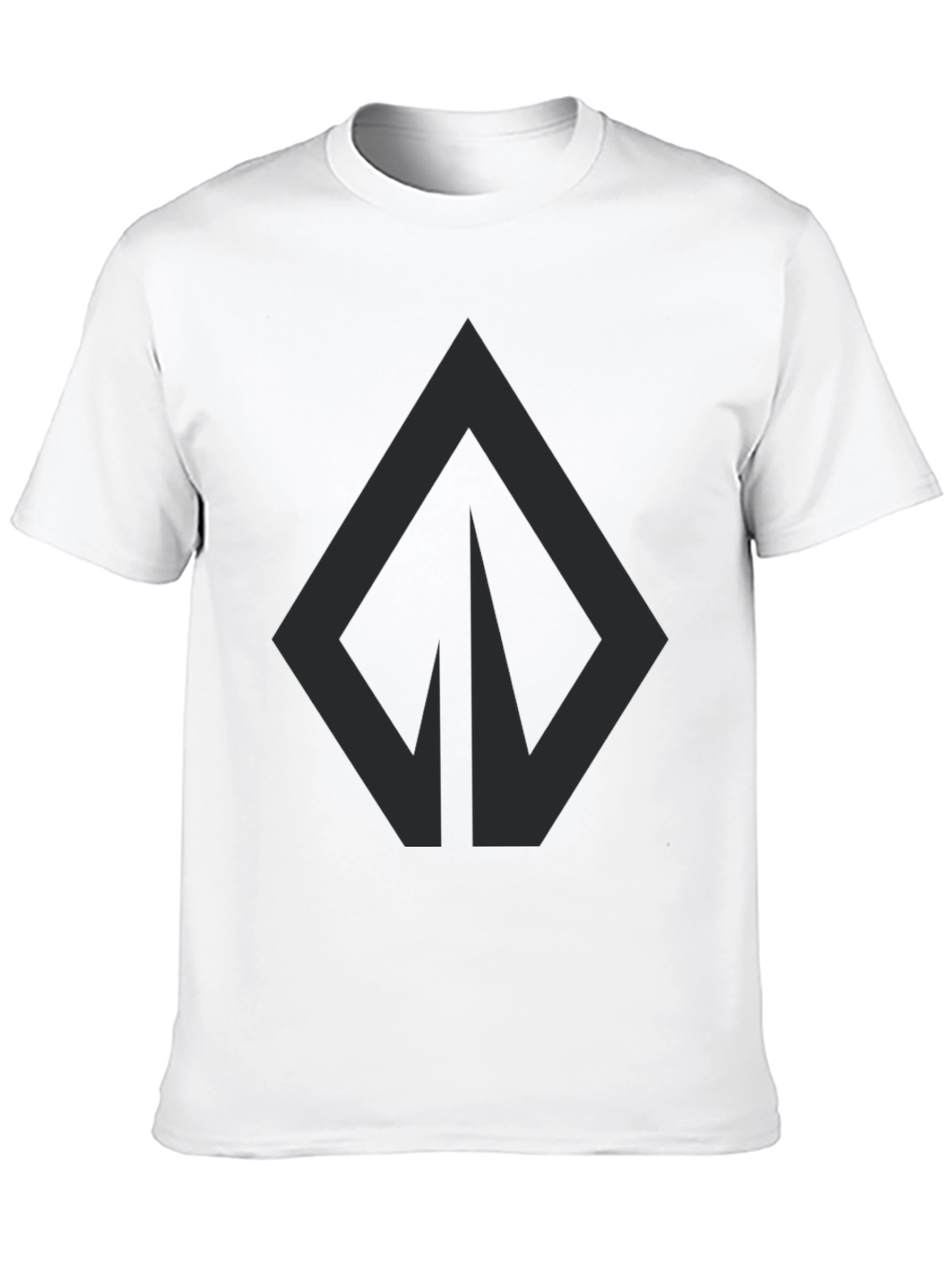 Dark Diamond Graphic Tee - Modern Style