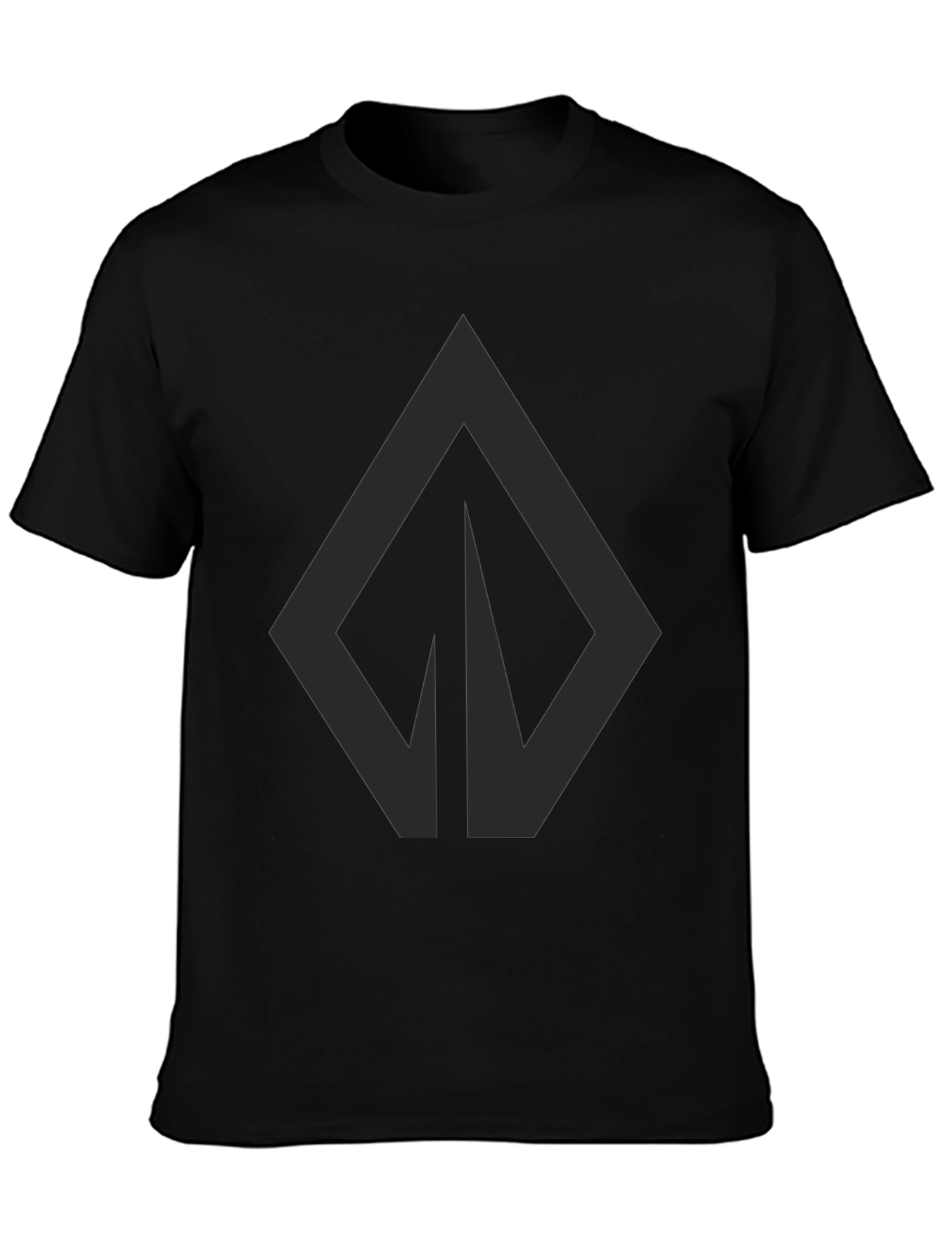Dark Diamond Graphic Tee - Modern Style