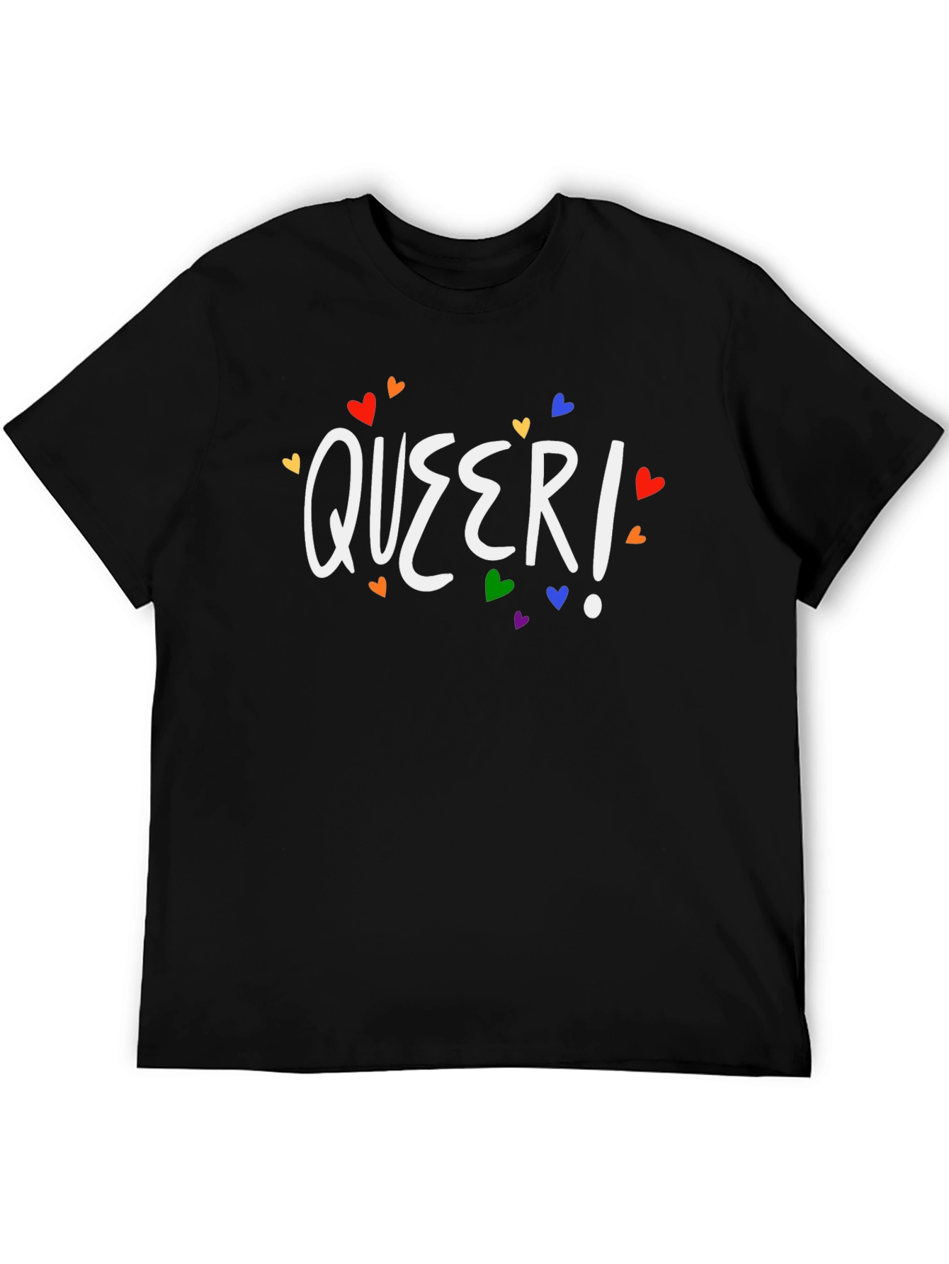 Queer! Heart Graphic T-Shirt