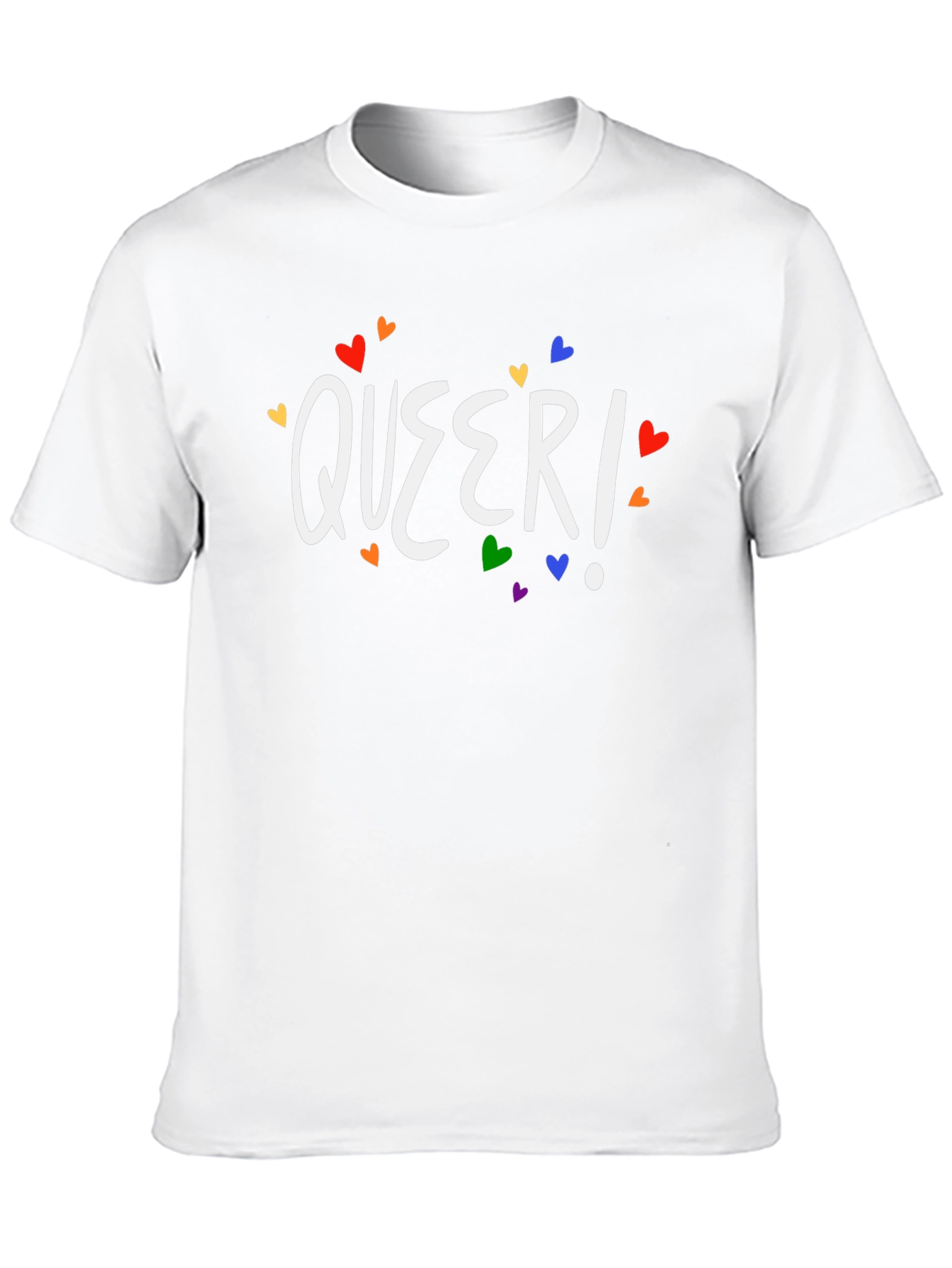 Queer! Heart Graphic T-Shirt