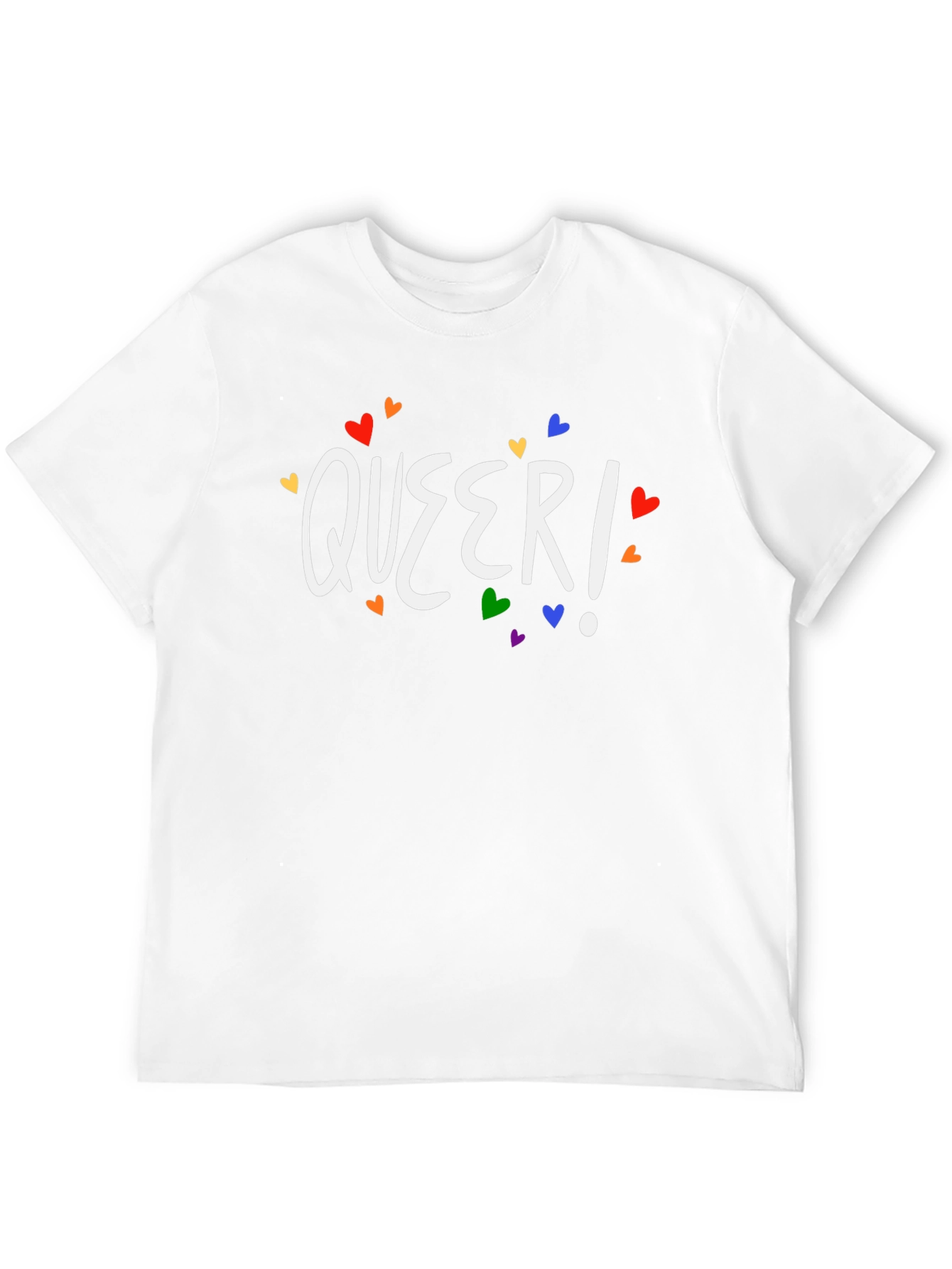 Queer! Heart Graphic T-Shirt