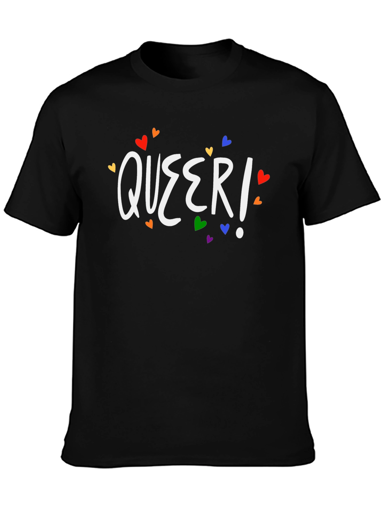 Queer! Heart Graphic T-Shirt
