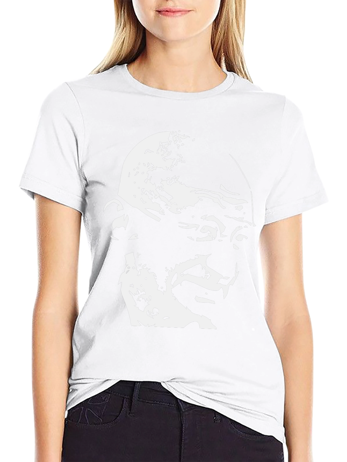 Gandhi Graphic T-Shirt - Black Cotton Tee