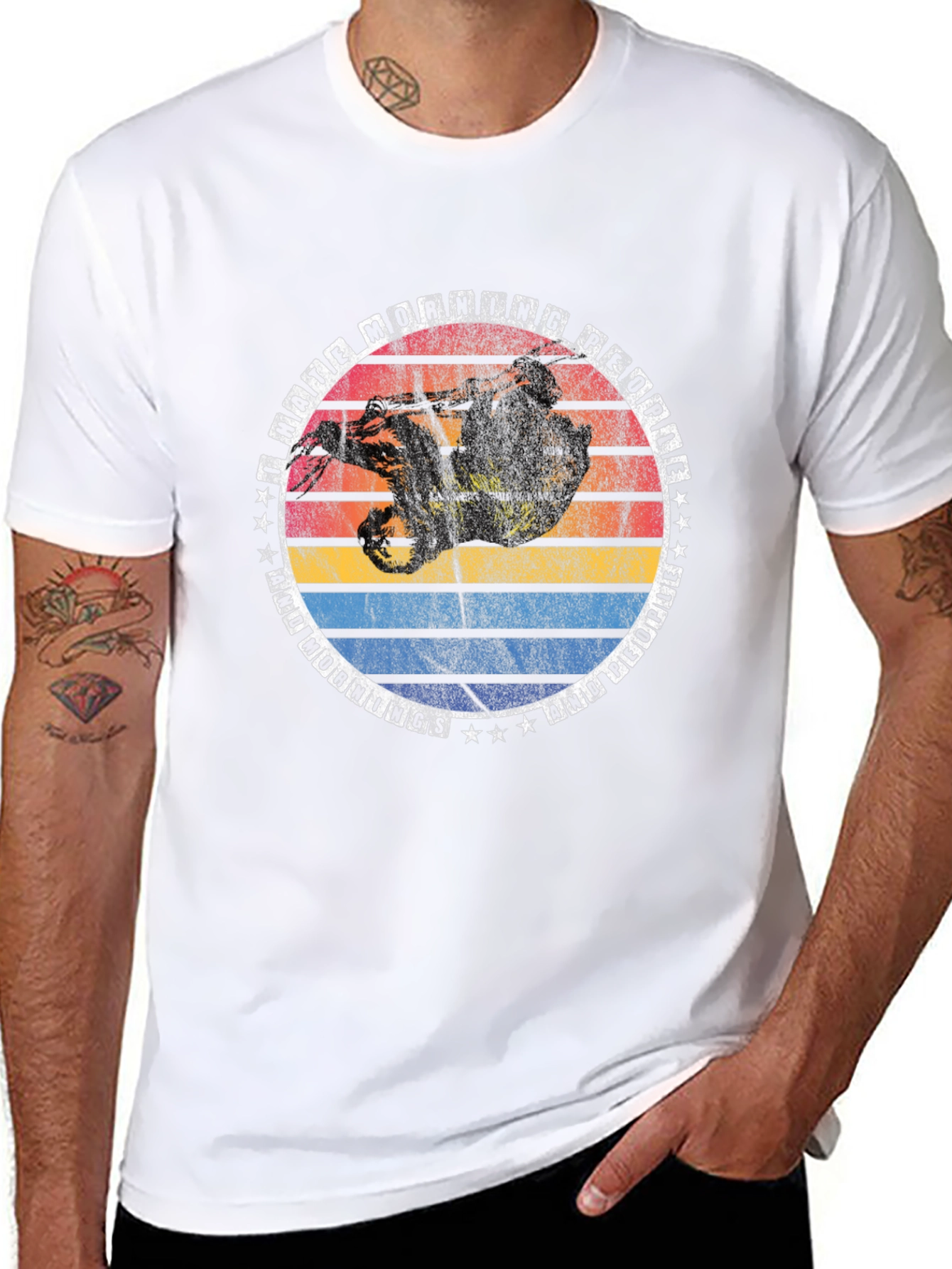 Retro Sloth T-Shirt - Cool Animal Graphic Tee
