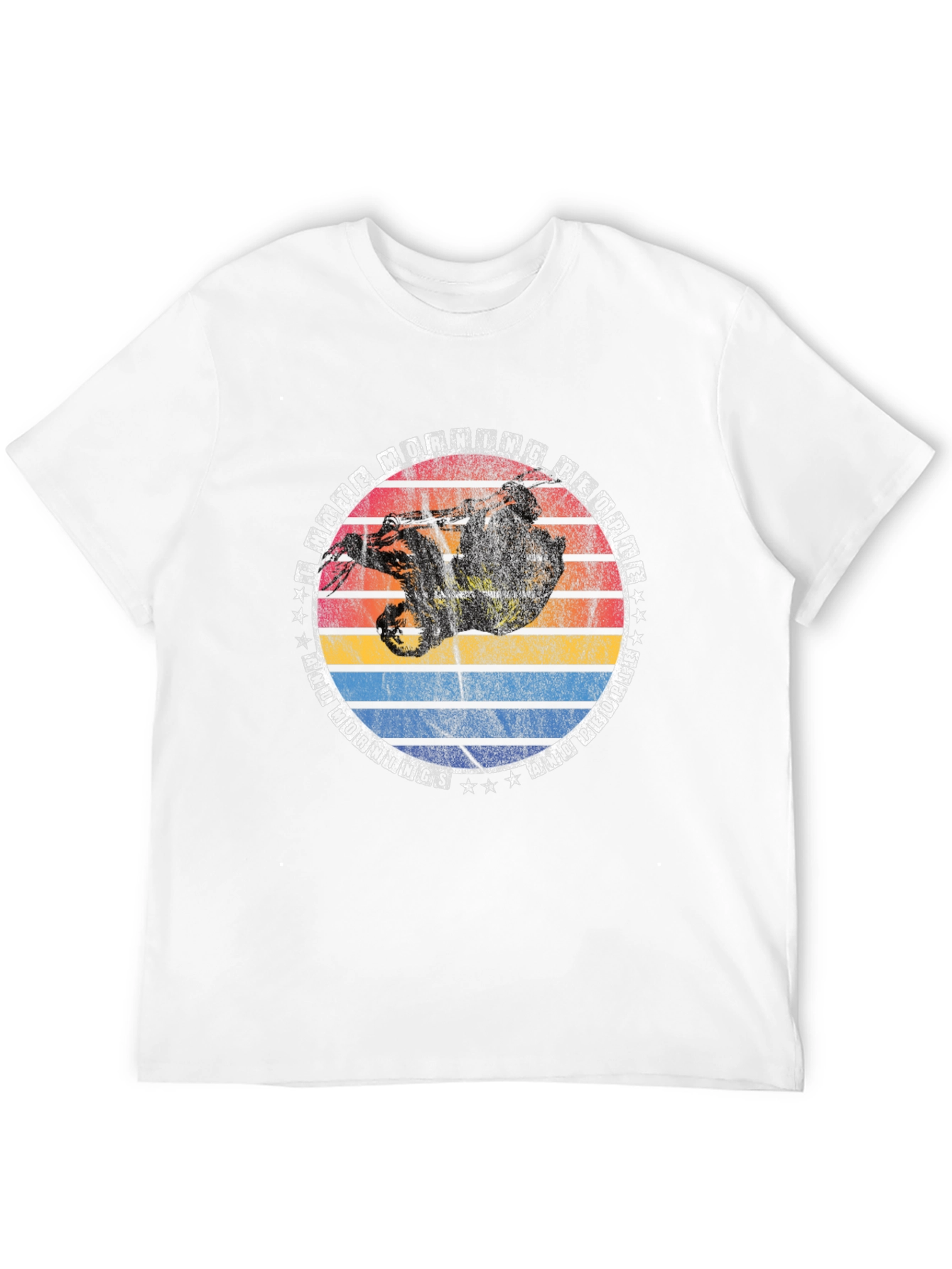 Retro Sloth T-Shirt - Cool Animal Graphic Tee