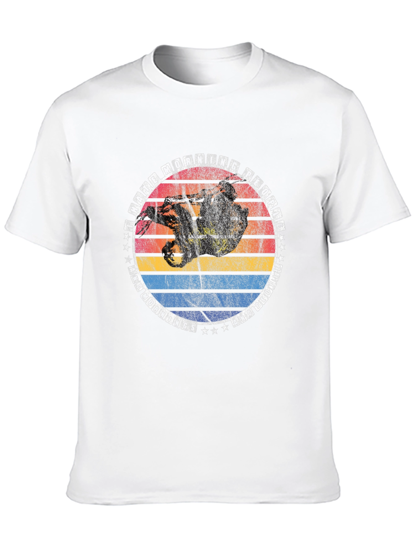 Retro Sloth T-Shirt - Cool Animal Graphic Tee
