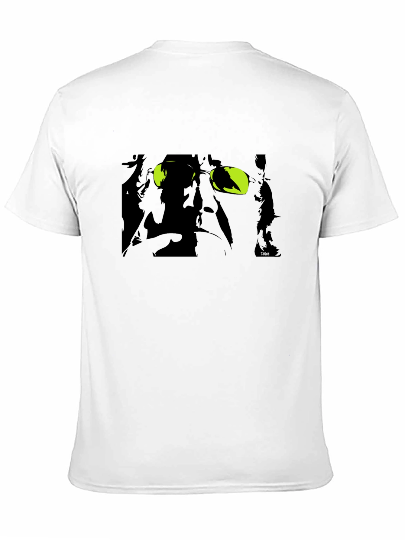 Unique Black T-Shirt with Graphic Print