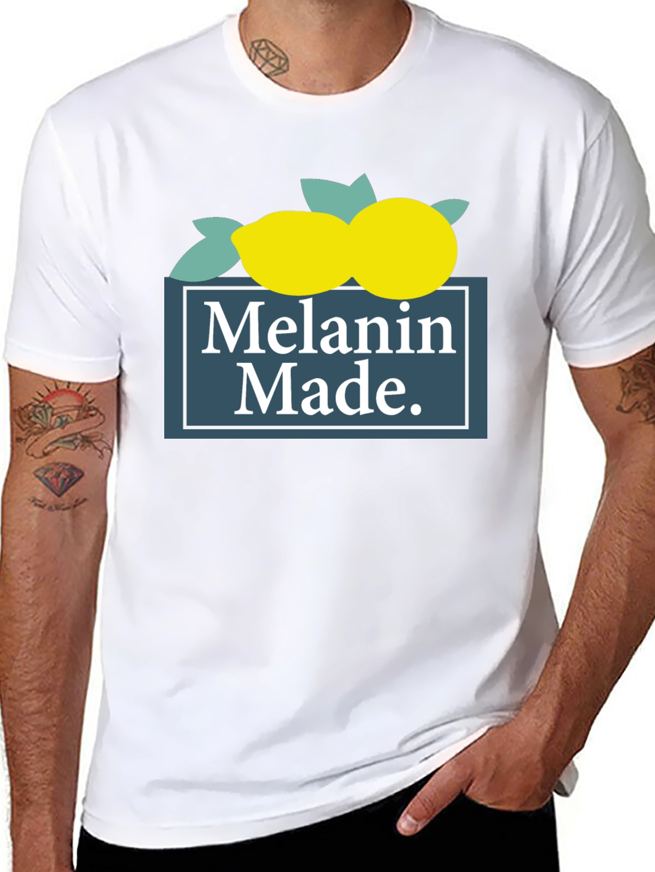 Melanin Made Lemon Graphic Tee