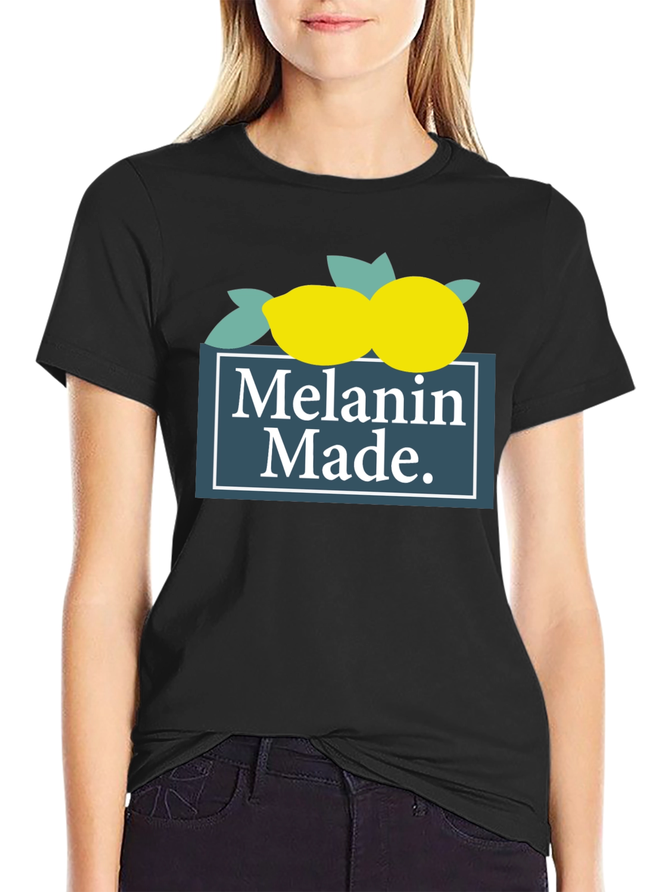 Melanin Made Lemon Graphic Tee