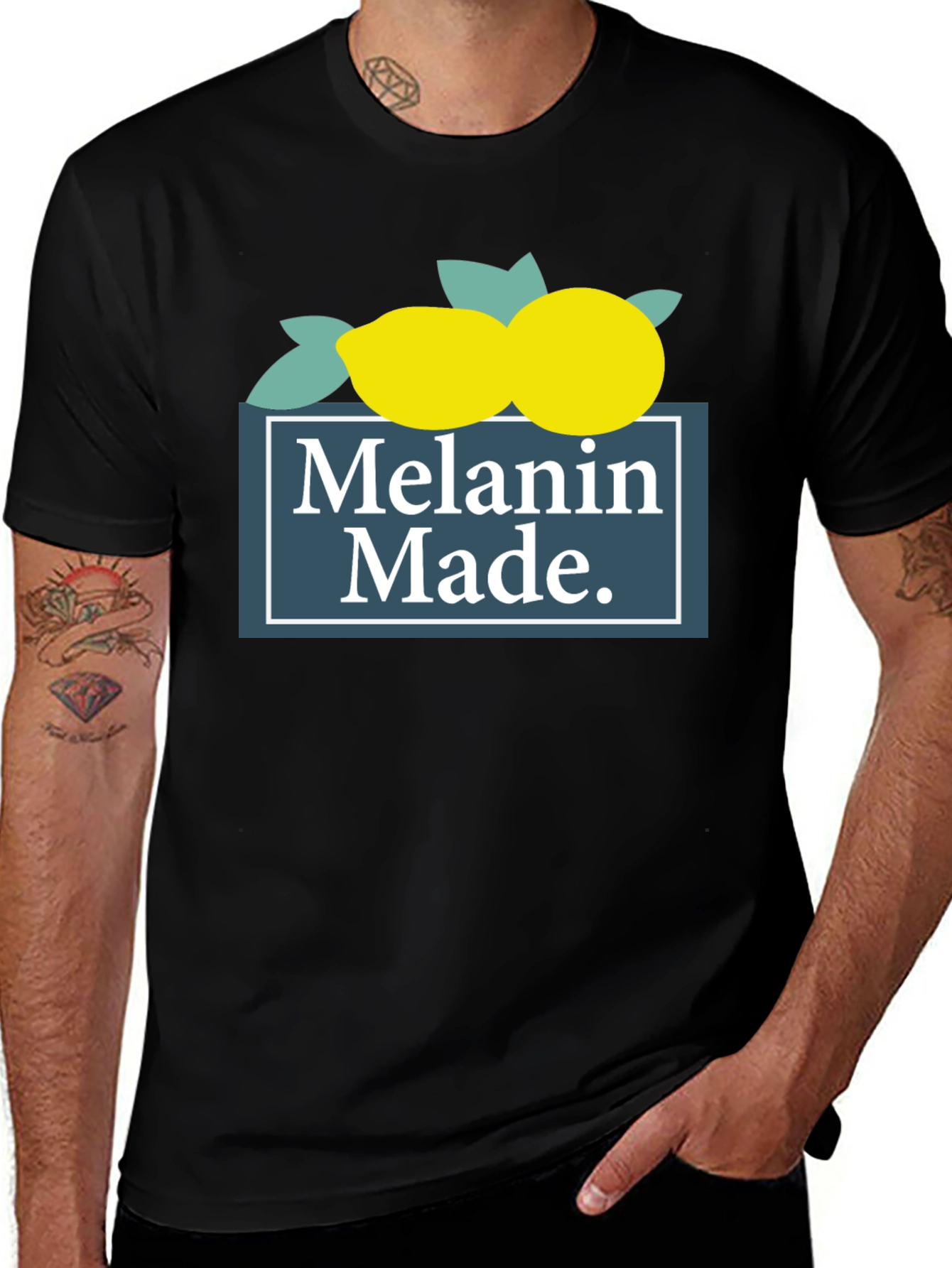 Melanin Made Lemon Graphic Tee
